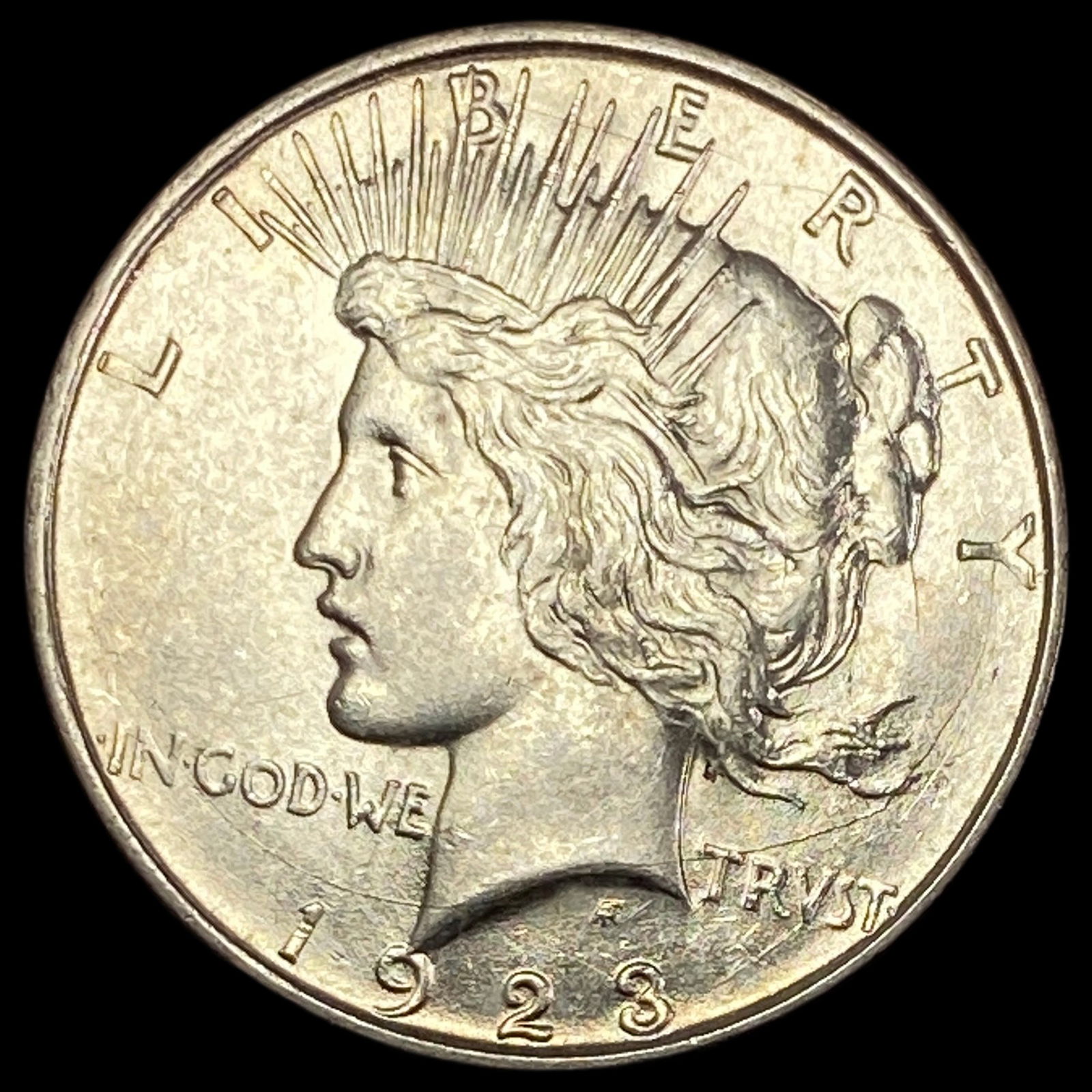 1923-D Silver Peace Dollar HIGH GRADE (1 of 2)