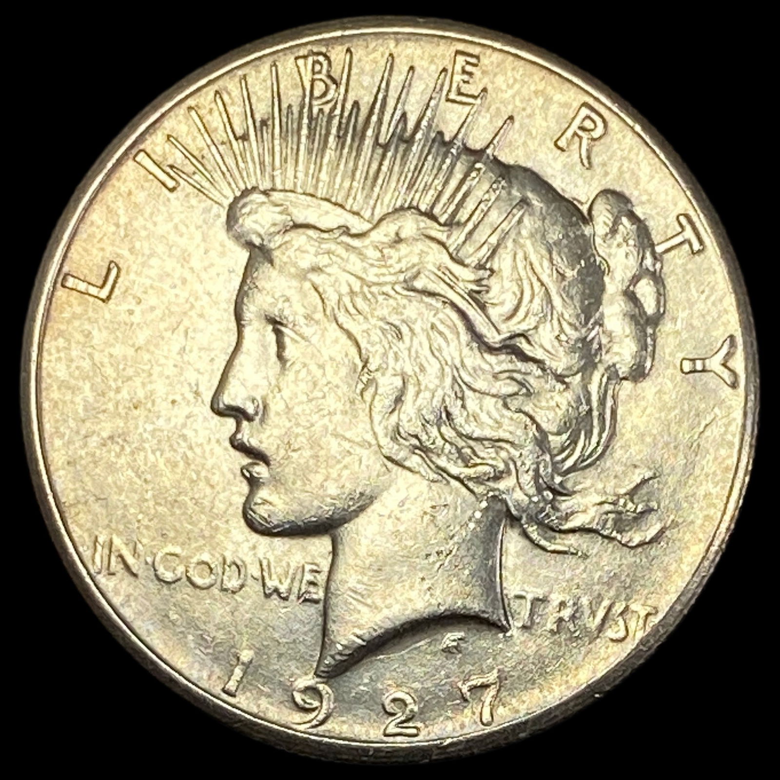 1927 Peace Silver Dollar CLOSELY UNCIRCULATED (1 of 2)