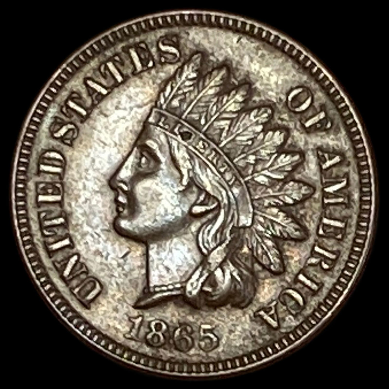 1865 Indian Head Cent UNCIRCULATED (1 of 2)