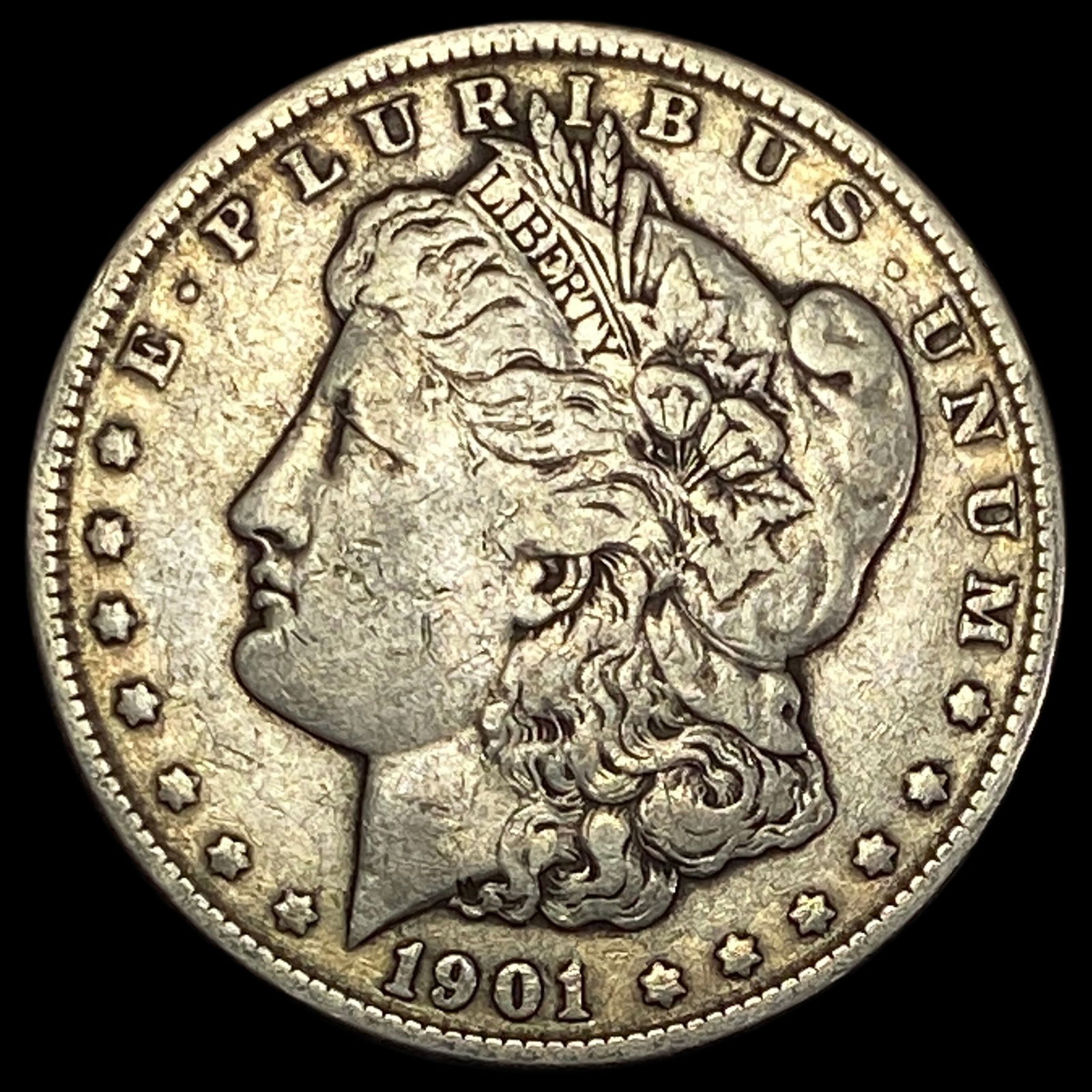 1901 Silver Morgan Dollar LIGHTLY CIRCULATED (1 of 2)