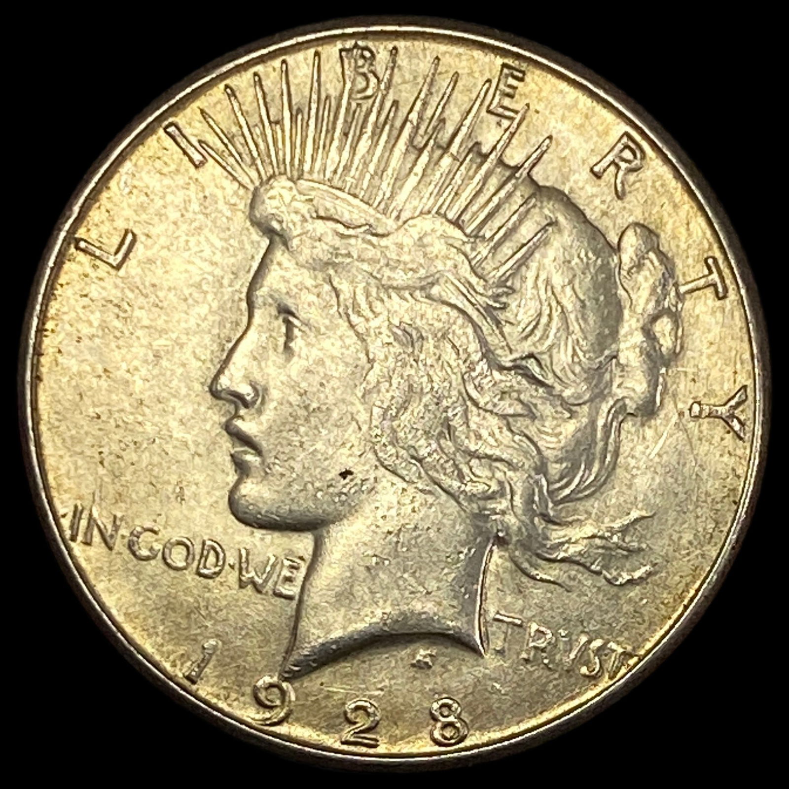 1928-S Silver Peace Dollar UNCIRCULATED (1 of 2)