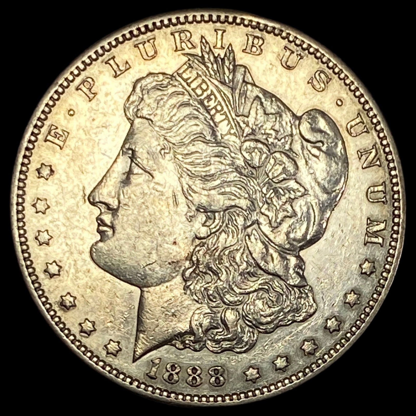 1888-S Silver Morgan Dollar CLOSELY UNCIRCULATED (1 of 2)