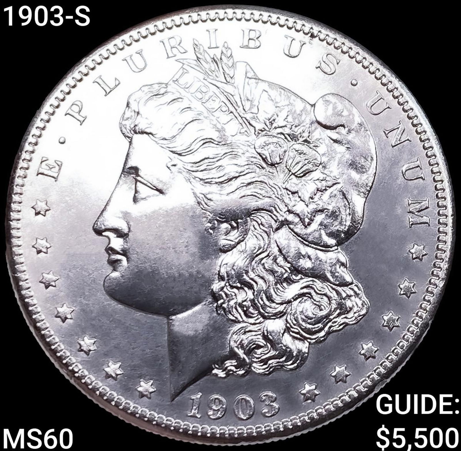 1903-S Morgan Silver Dollar UNCIRCULATED: 1903-S Morgan Silver Dollar UNCIRCULATED