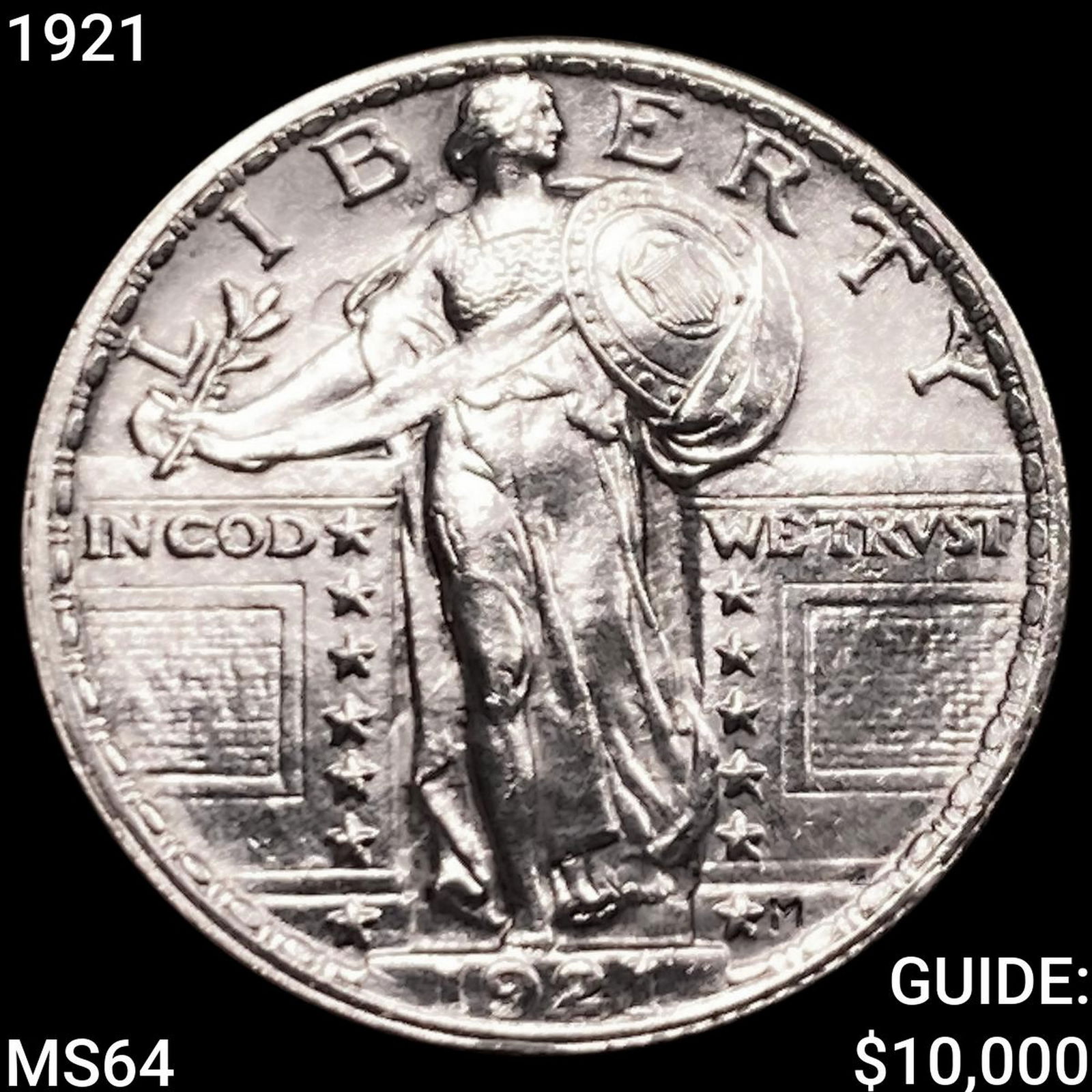 1921 Standing Liberty Quarter CHOICE BU (1 of 2)