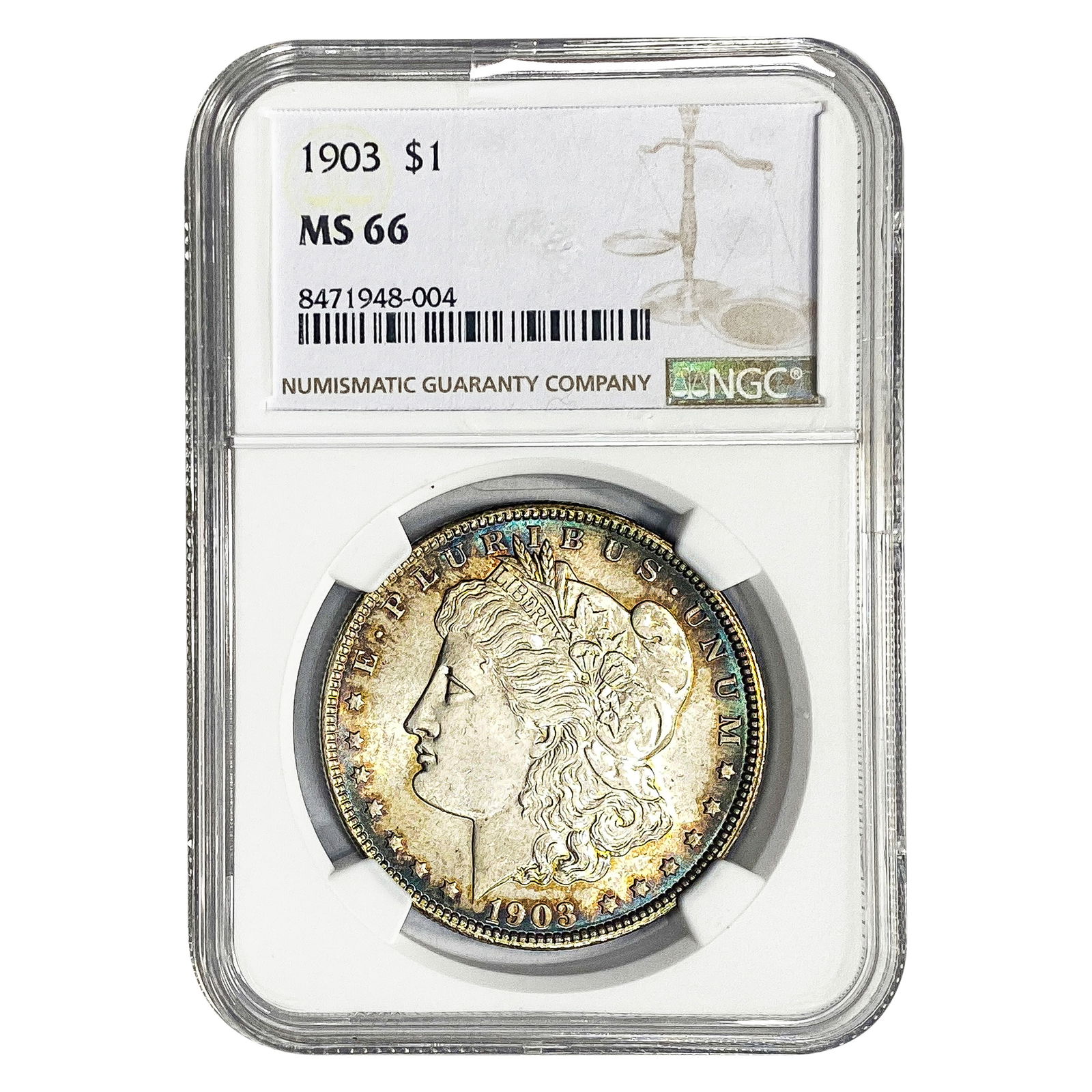 1903 Morgan Silver Dollar NGC MS55 (1 of 2)