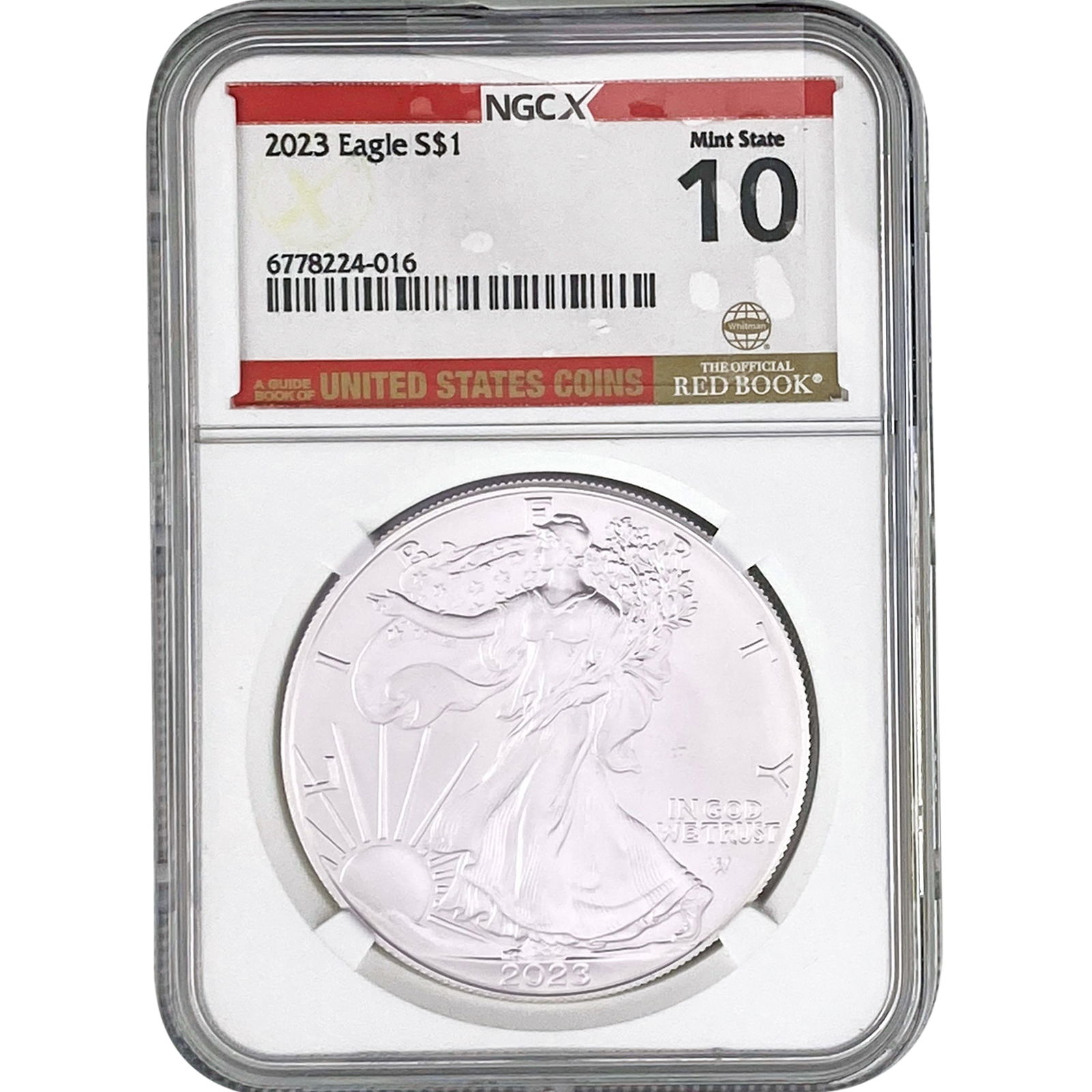 2023 Silver Eagle NGC MS10: 2023 Silver Eagle NGC MS10
