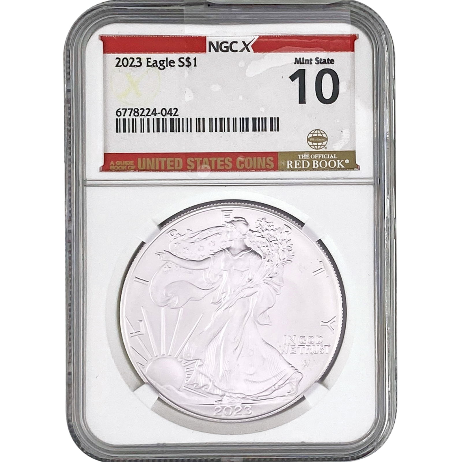 2023 Silver Eagle NGC MS10: 2023 Silver Eagle NGC MS10