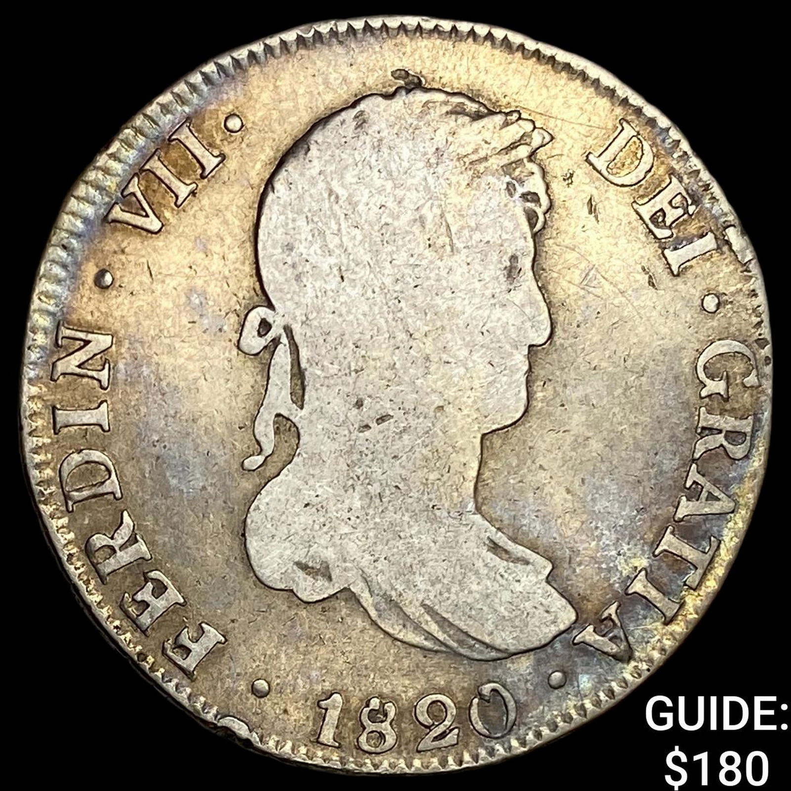 1820 Bolivia Silver 4 Reales NEARLY UNCIRCULATED (1 of 2)