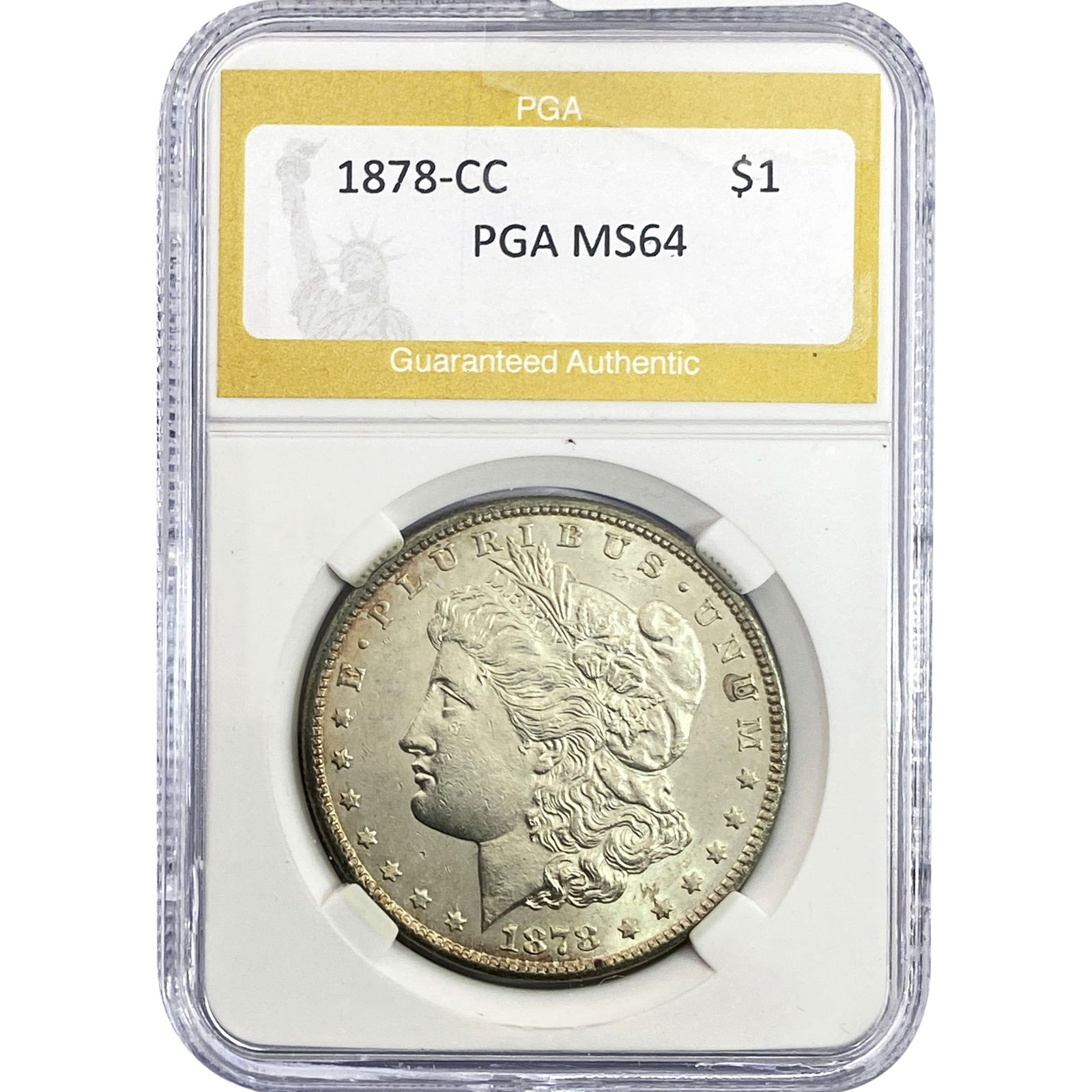 1878-CC Morgan Silver Dollar PGA MS64 (1 of 2)