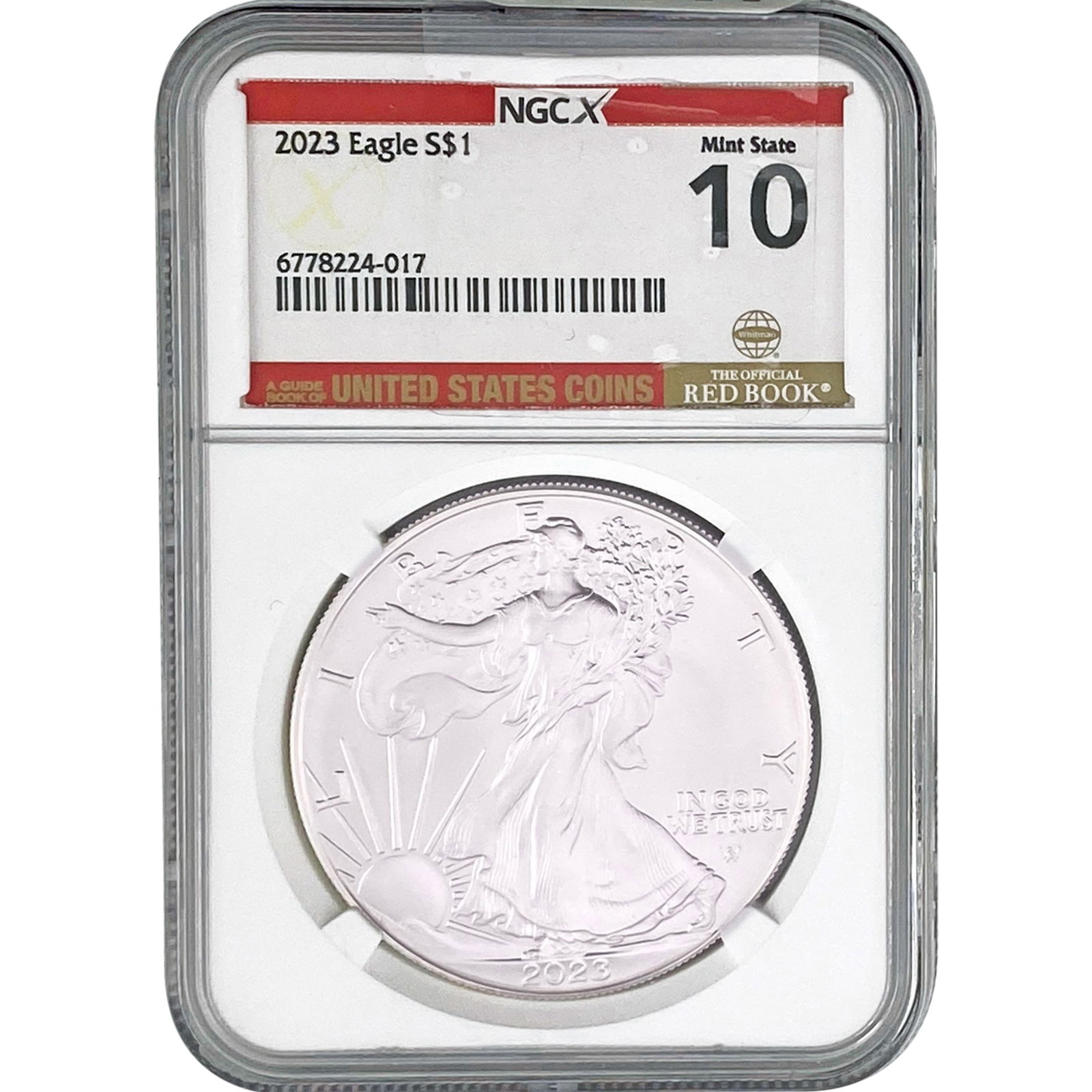 2023 Silver Eagle NGC MS10: 2023 Silver Eagle NGC MS10