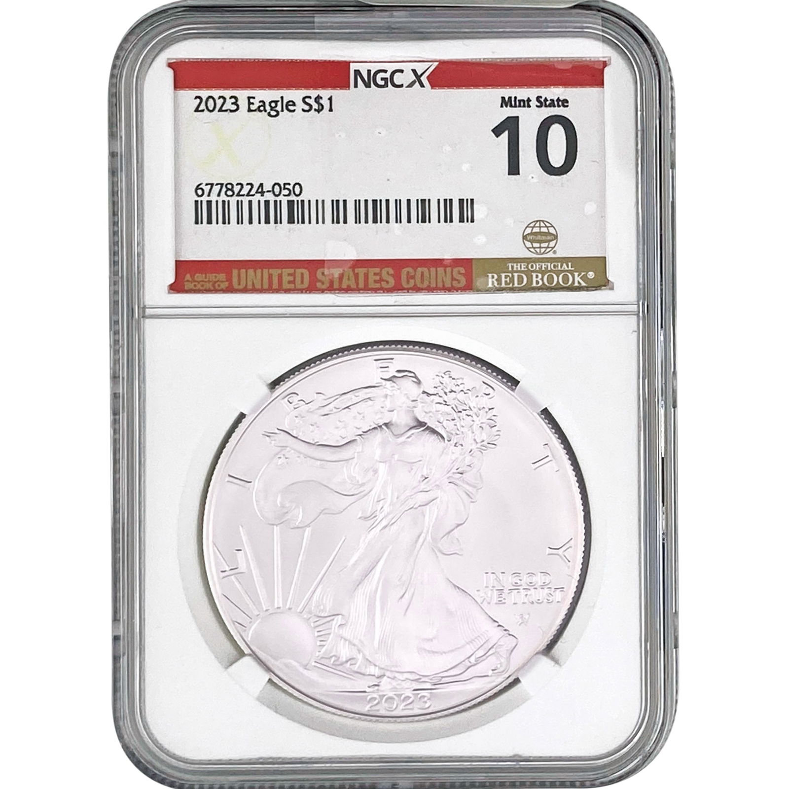 2023 Silver Eagle NGC MS10: 2023 Silver Eagle NGC MS10