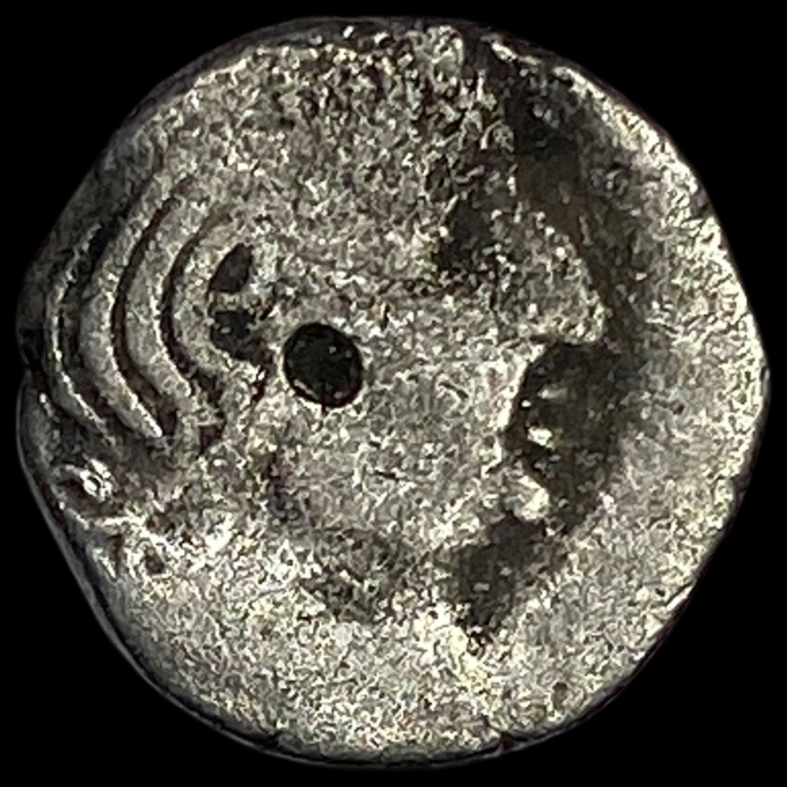 Ancient India Western Satraps Bhartrdaman 278-295 Silver Drachm NEARLY UNCIRCULATED (1 of 2)