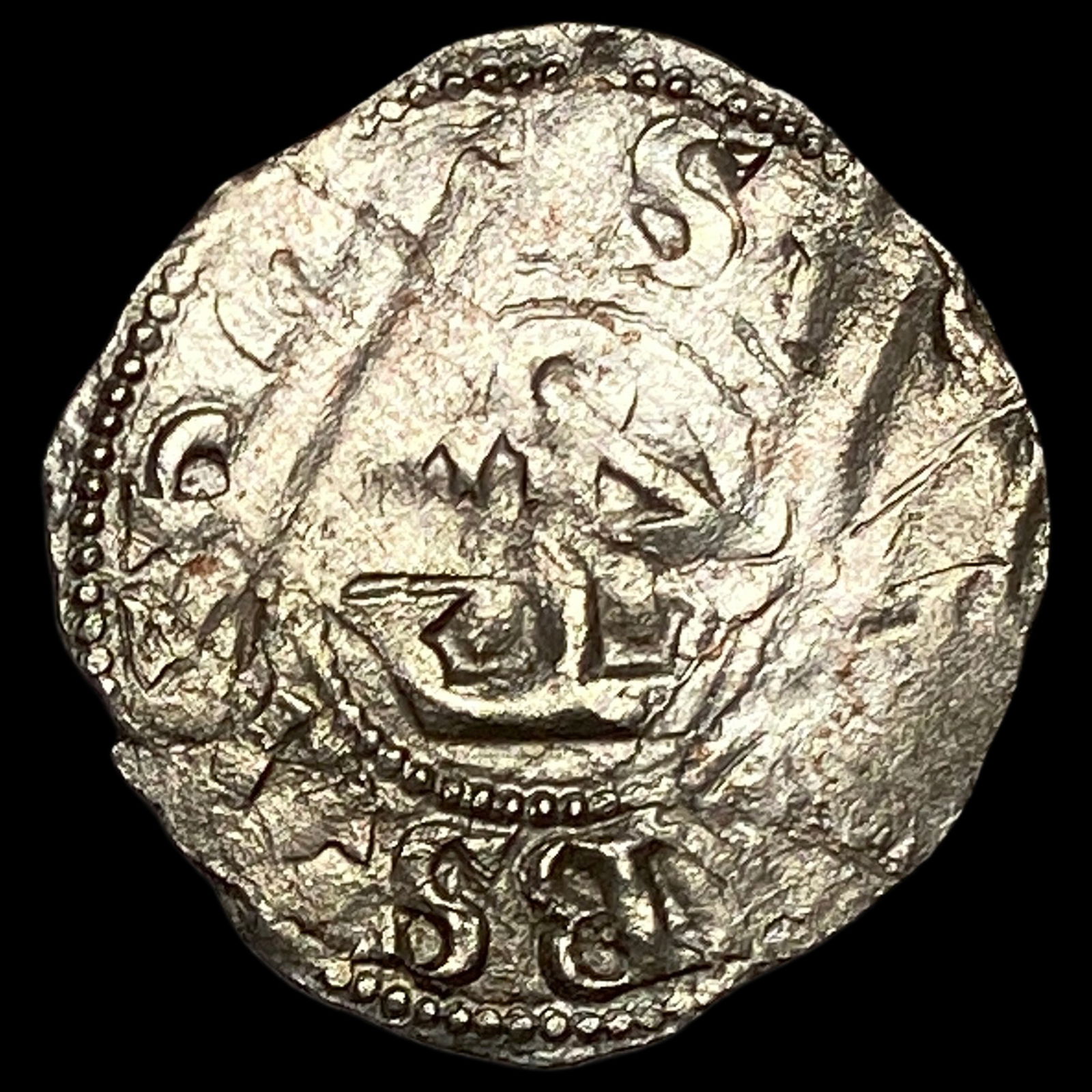 France, Anjou 1100's Silver Denier NEARLY UNCIRCULATED (1 of 2)