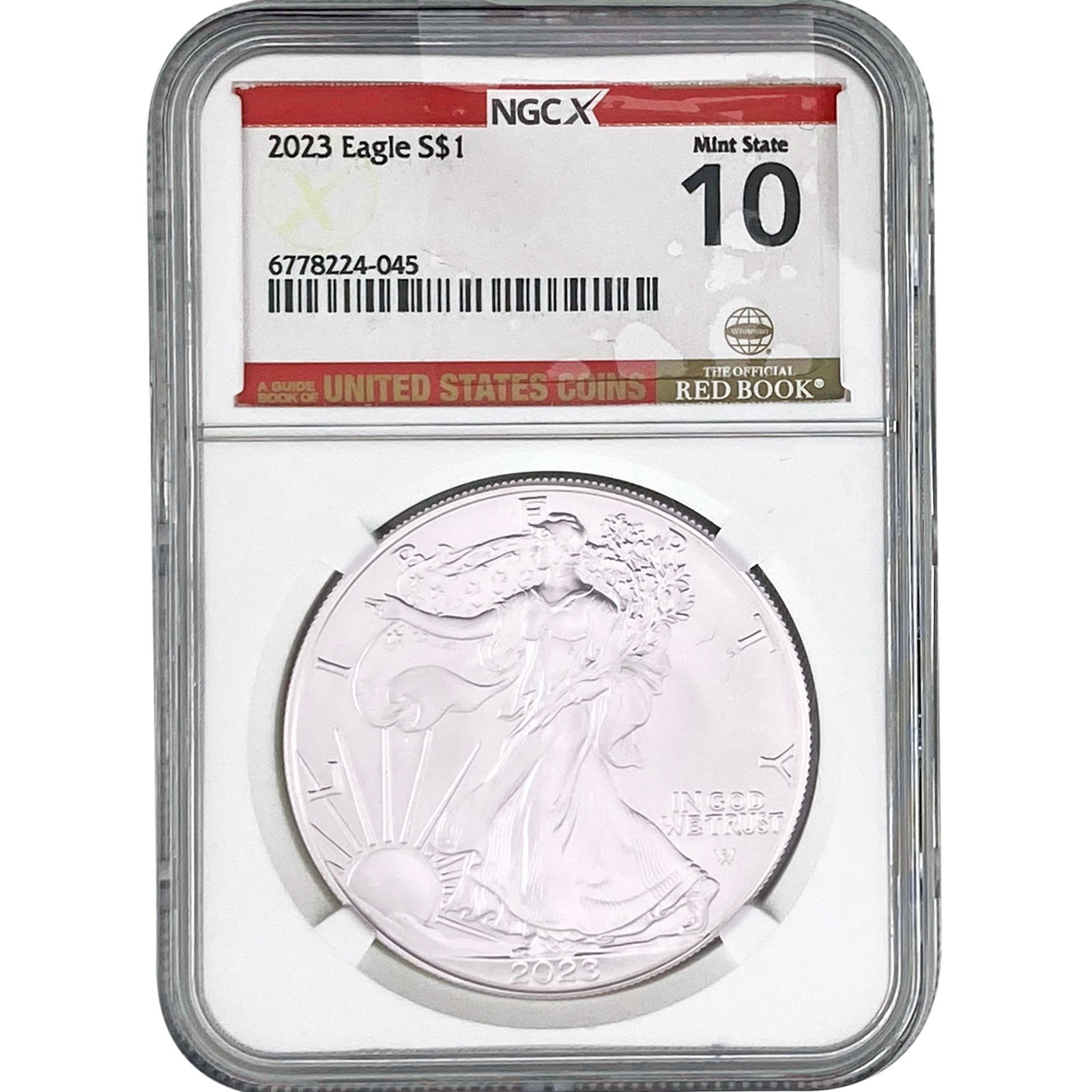 2023 Silver Eagle NGC MS10: 2023 Silver Eagle NGC MS10
