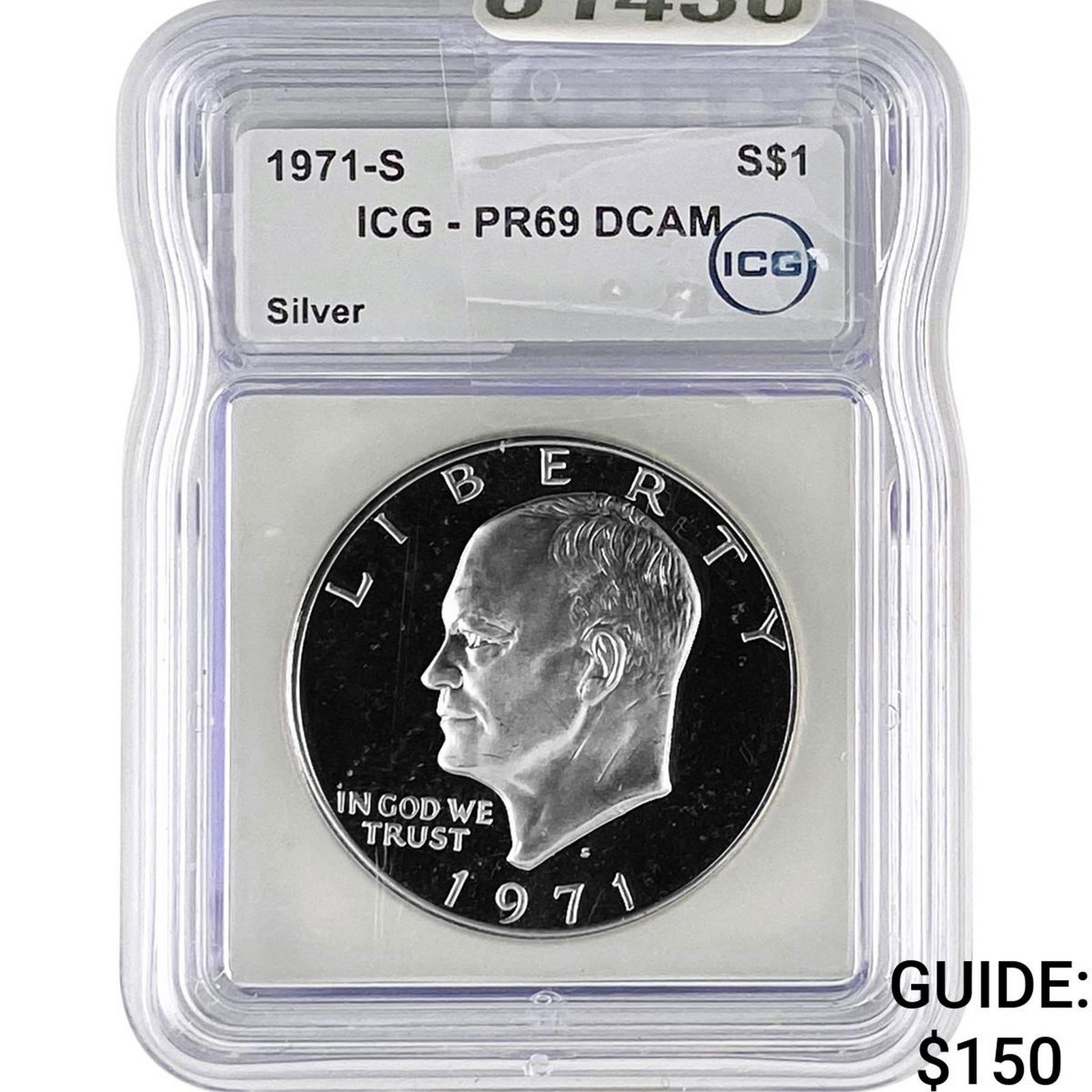 1971-S Eisenhower Dollar PCGS PR69 DCAM (1 of 2)