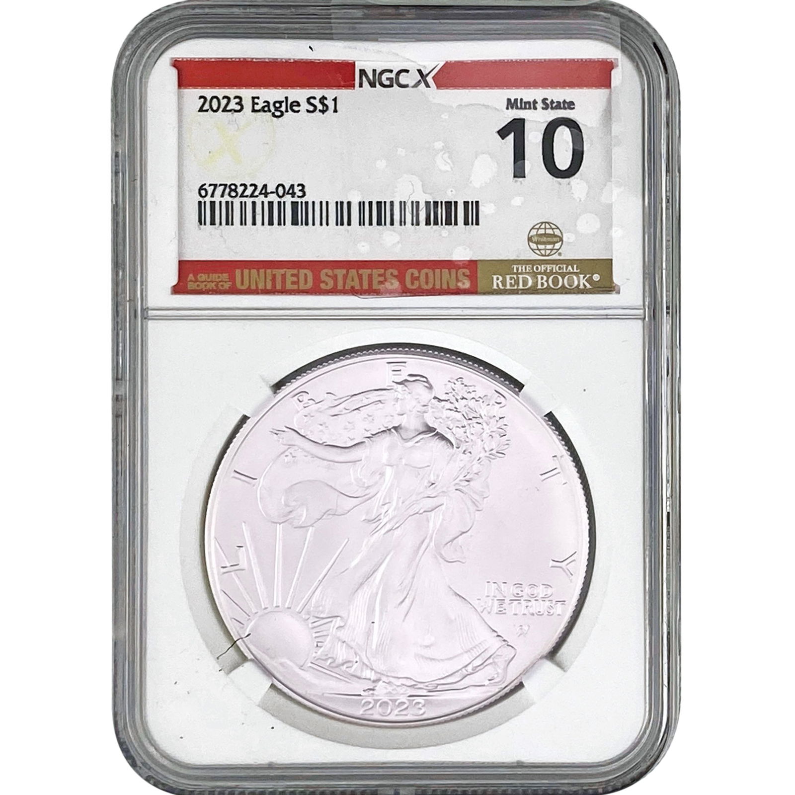 2023 Silver Eagle NGC MS10: 2023 Silver Eagle NGC MS10