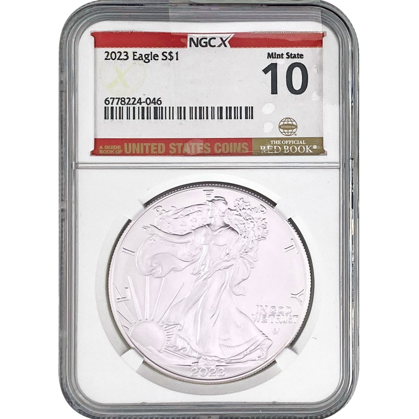 2023 Silver Eagle NGC MS10: 2023 Silver Eagle NGC MS10