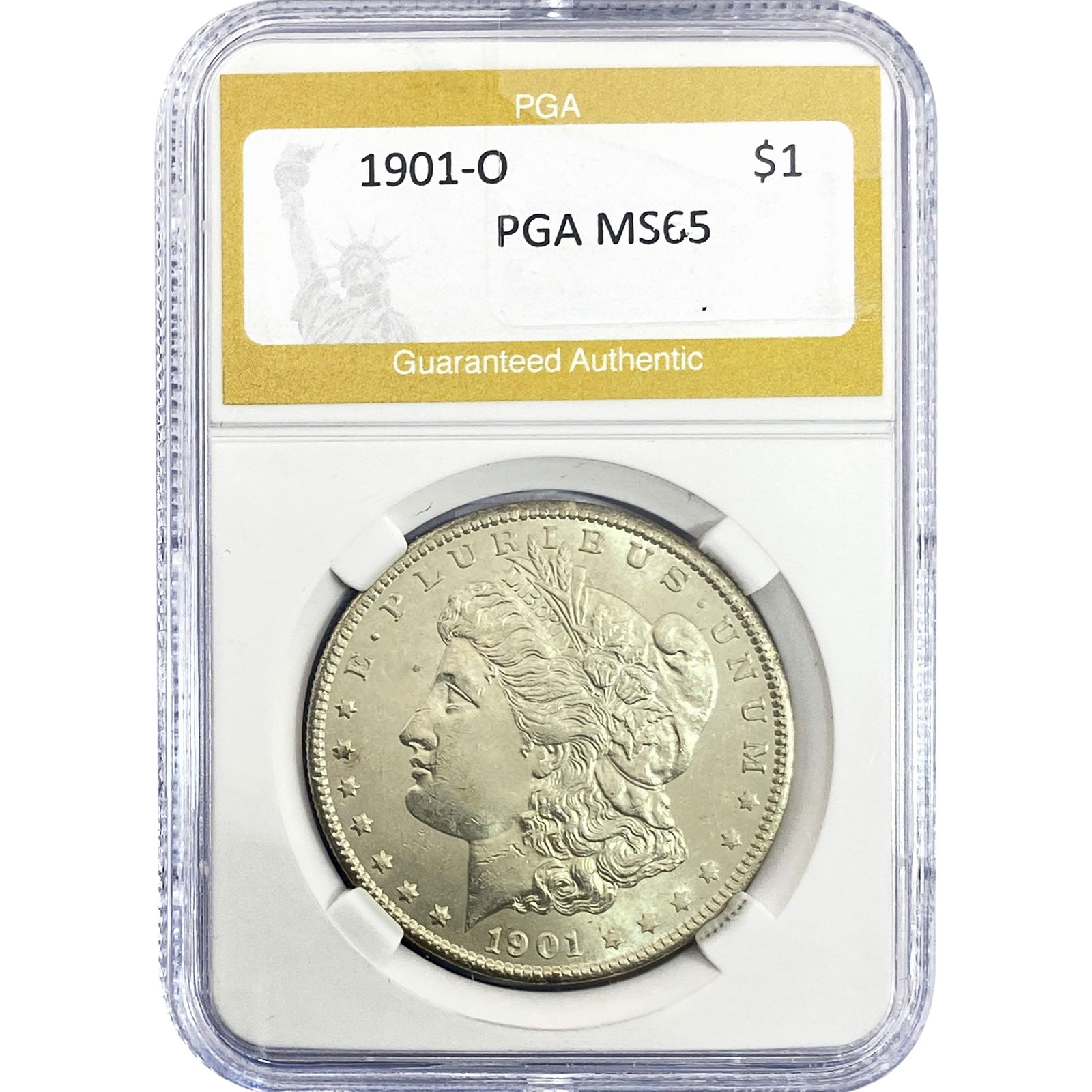 1901-O Morgan Silver Dollar PGA MS65 (1 of 2)