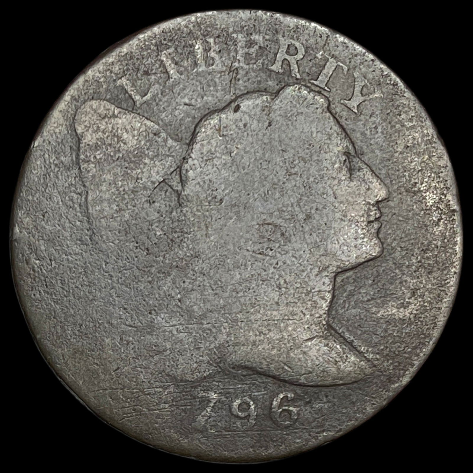 1796 Draped Bust Large Cent NICELY CIRCULATED (1 of 2)