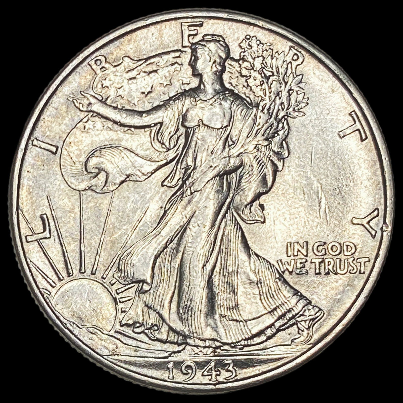 1943 Silver Half Dollar UNCIRCULATED (1 of 2)