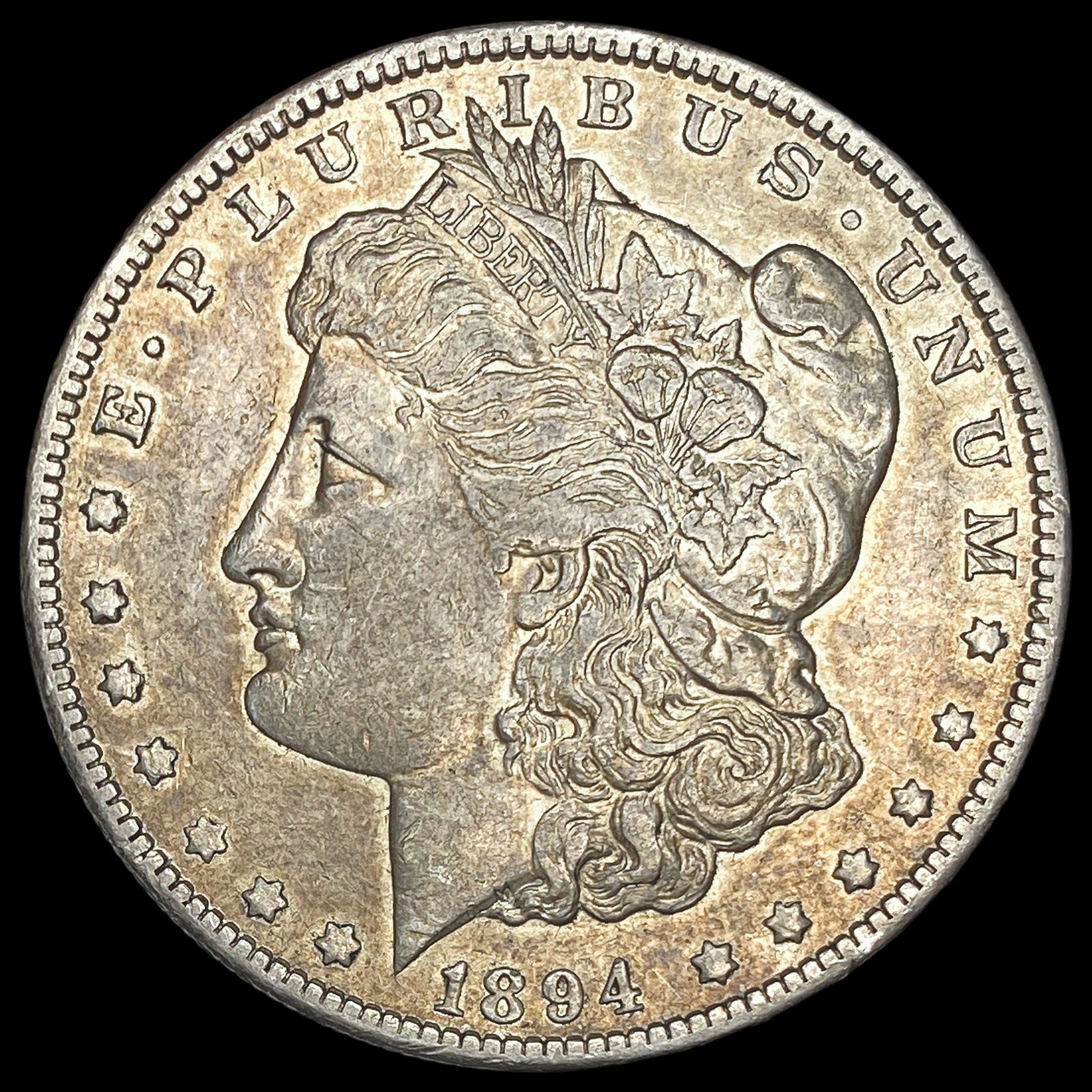 1894-O Silver Morgan Dollar NEARLY UNCIRCULATED (1 of 2)