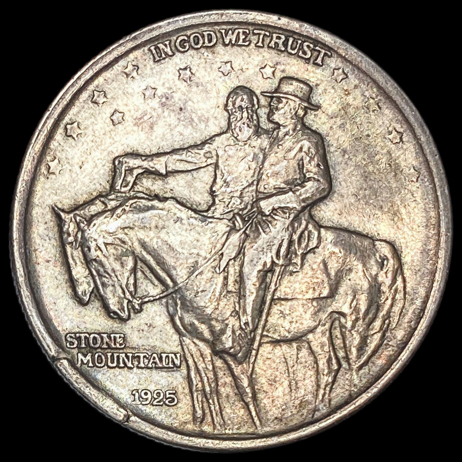 1925 Silver Stone Mountain Half Dollar UNCIRCULATED (1 of 2)
