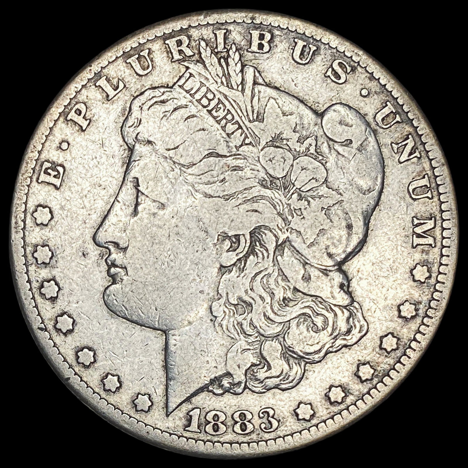 1883-CC Silver Morgan Dollar LIGHTLY CIRCULATED (1 of 2)
