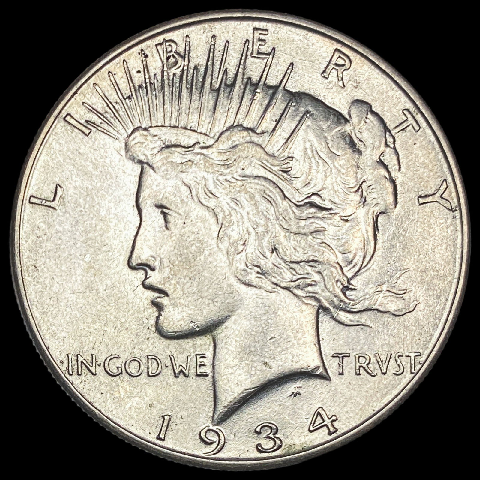 1934 Peace Silver Dollar UNCIRCULATED (1 of 2)