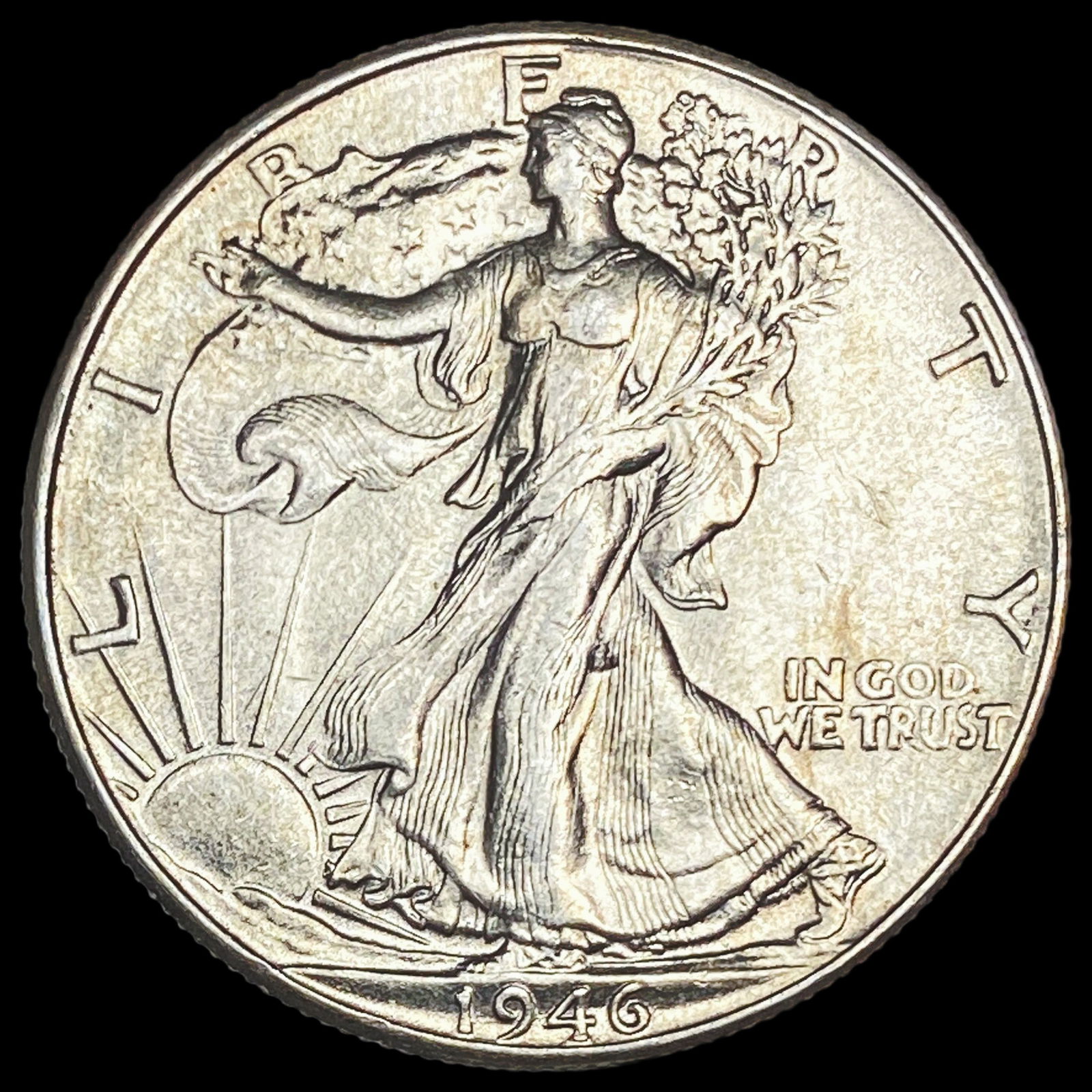 1946 Silver Walking Liberty Half DollarUNCIRCULATED (1 of 2)