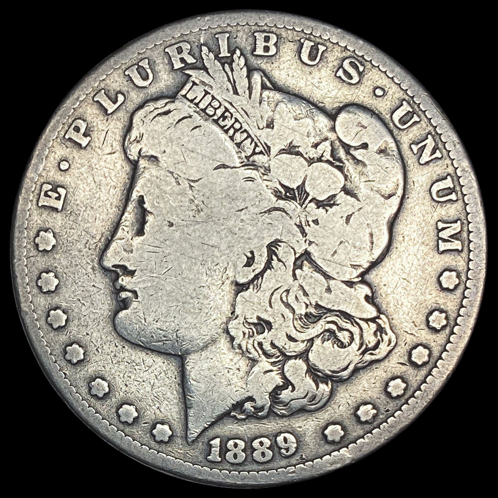 1889-CC Silver Morgan Dollar NICELY CIRCULATED (1 of 2)