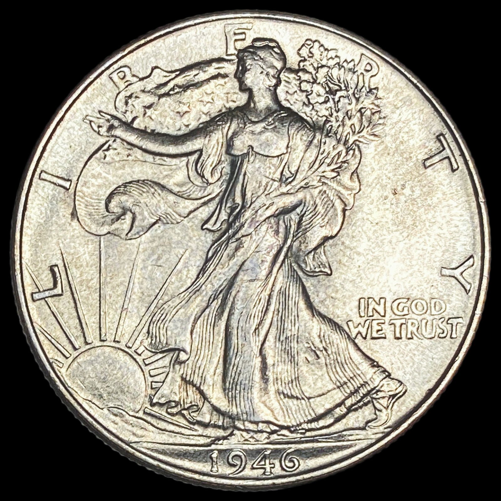 1946 Silver Half Dollar UNCIRCULATED (1 of 2)