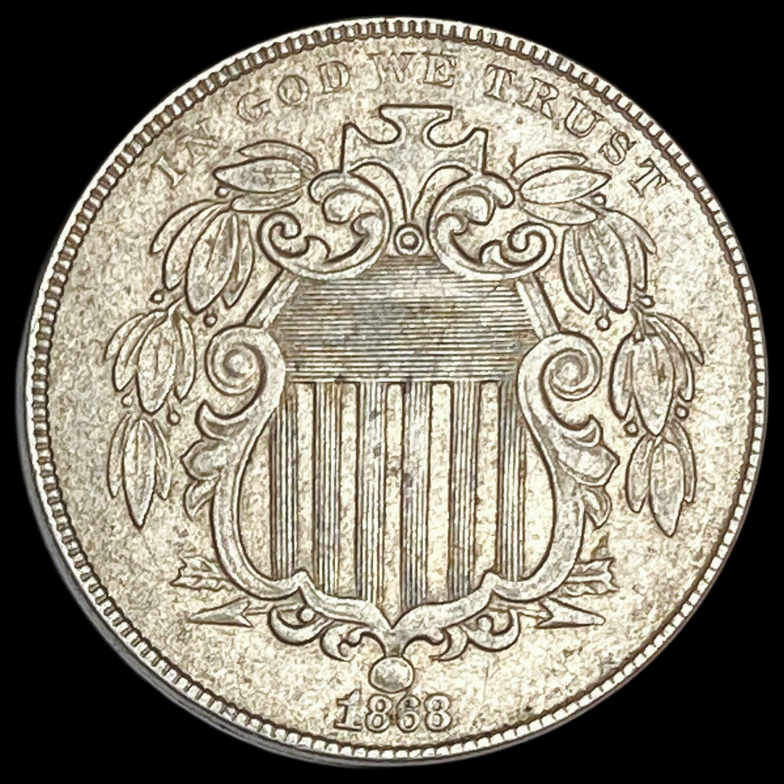 1868 Shield Nickel UNCIRCULATED (1 of 2)