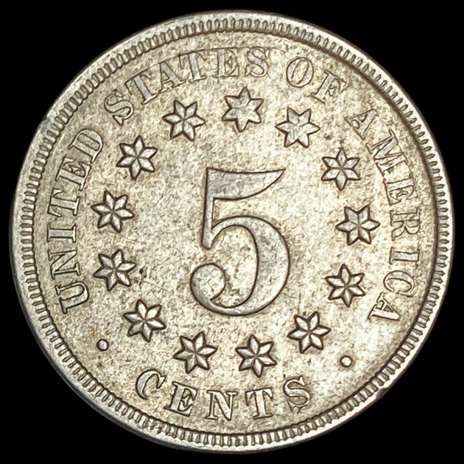 1868 Shield Nickel UNCIRCULATED - 2