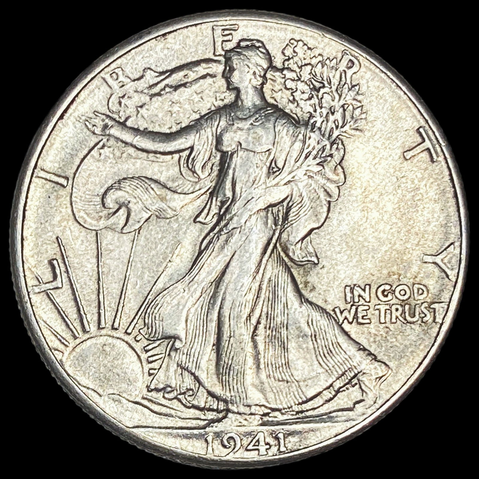 1941 Silver Walking Liberty Half Dollar UNCIRCULATED (1 of 2)