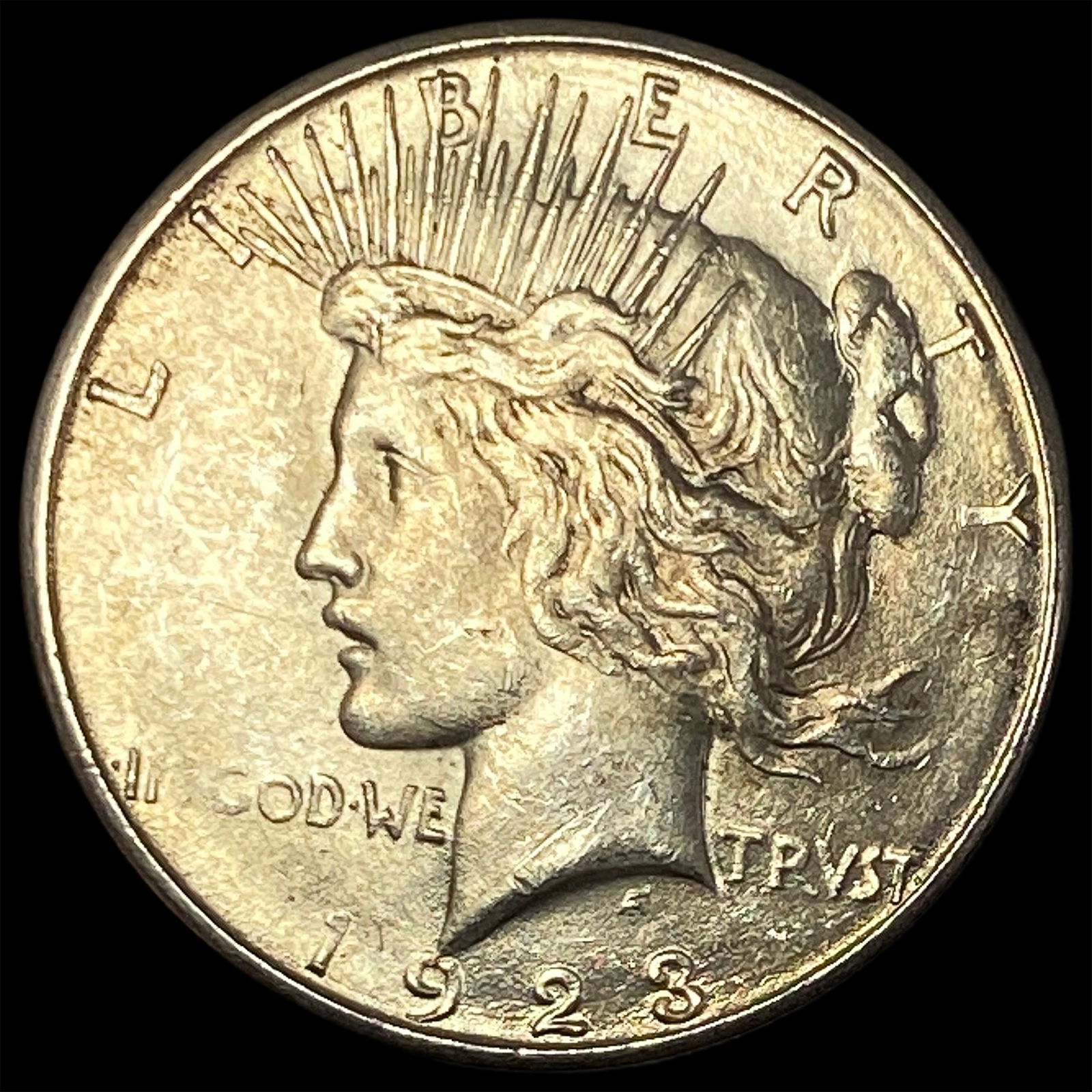 1923-S Silver Peace Dollar UNCIRCULATED: 1923-S Silver Peace Dollar UNCIRCULATED