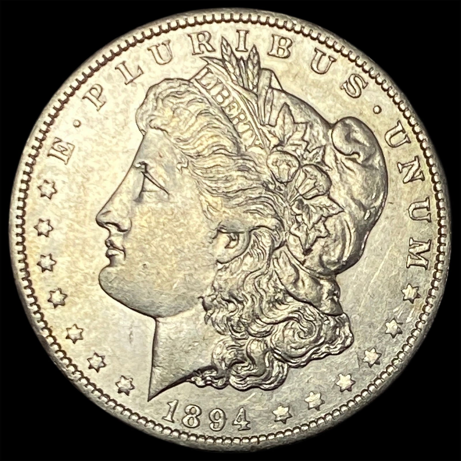 1894 Morgan Silver Dollar CLOSELY UNCIRCULATED: 1894 Morgan Silver Dollar CLOSELY UNCIRCULATED