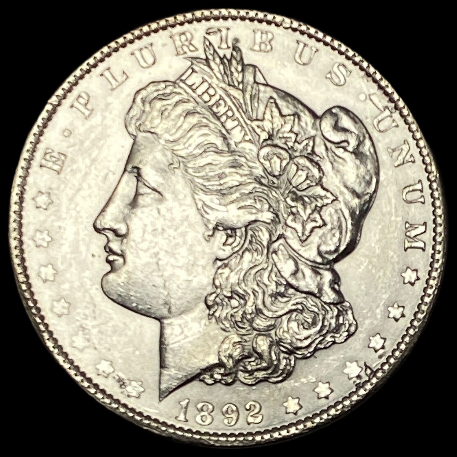 1892 Morgan Silver Dollar UNCIRCULATED: 1892 Morgan Silver Dollar UNCIRCULATED