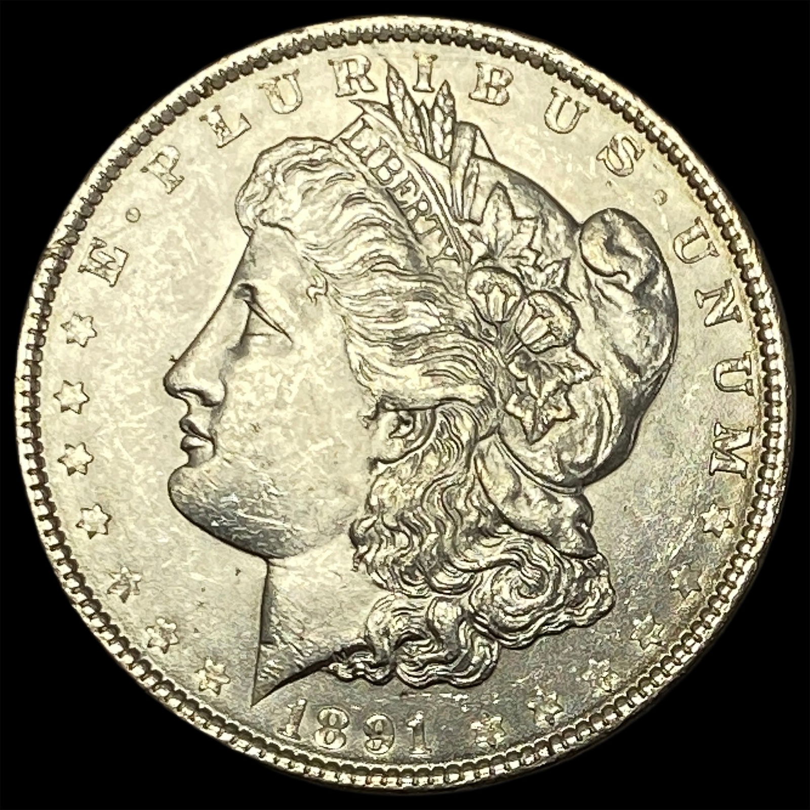 1891 Morgan Silver Dollar UNCIRCULATED (1 of 2)