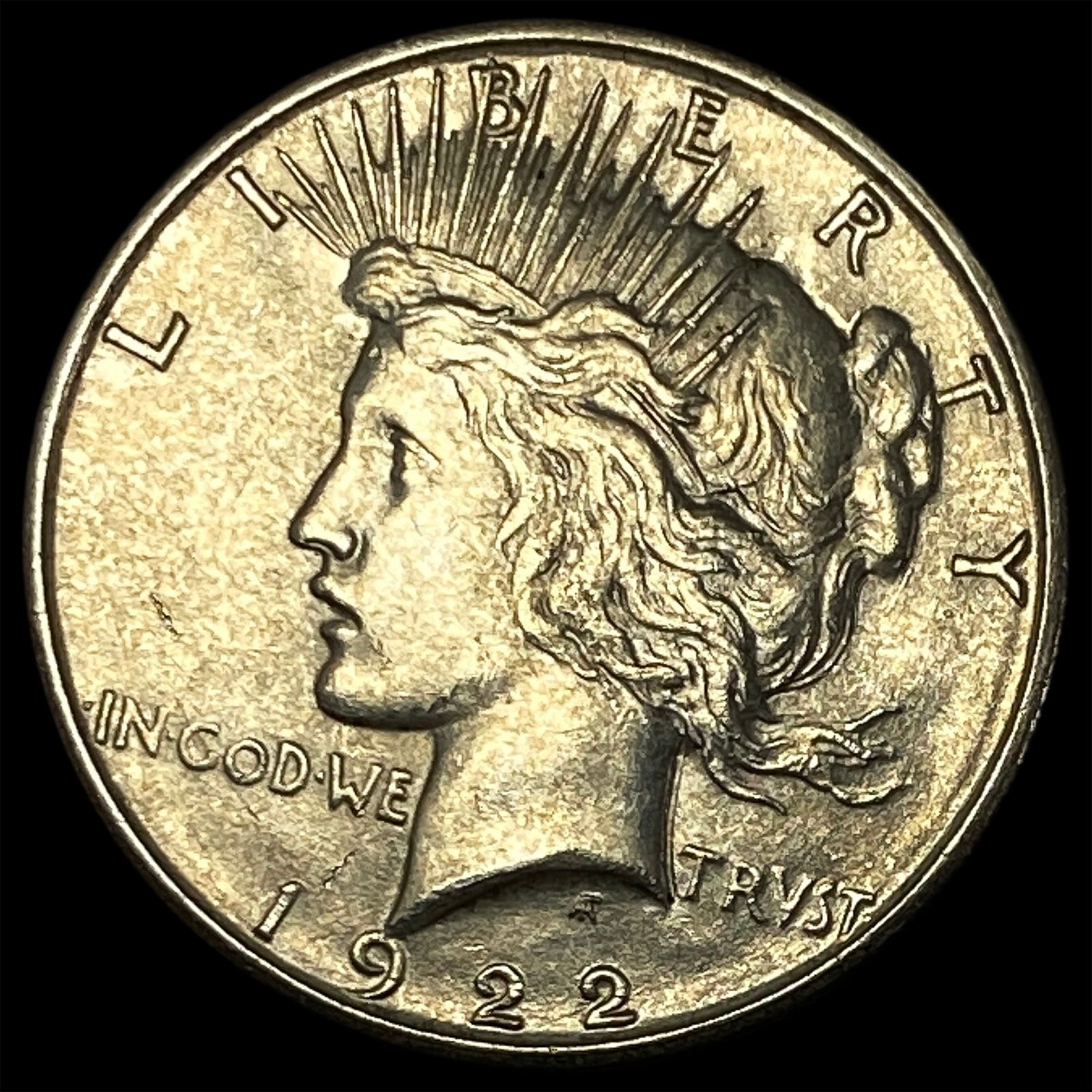 1922-S Silver Peace Dollar UNCIRCULATED (1 of 2)