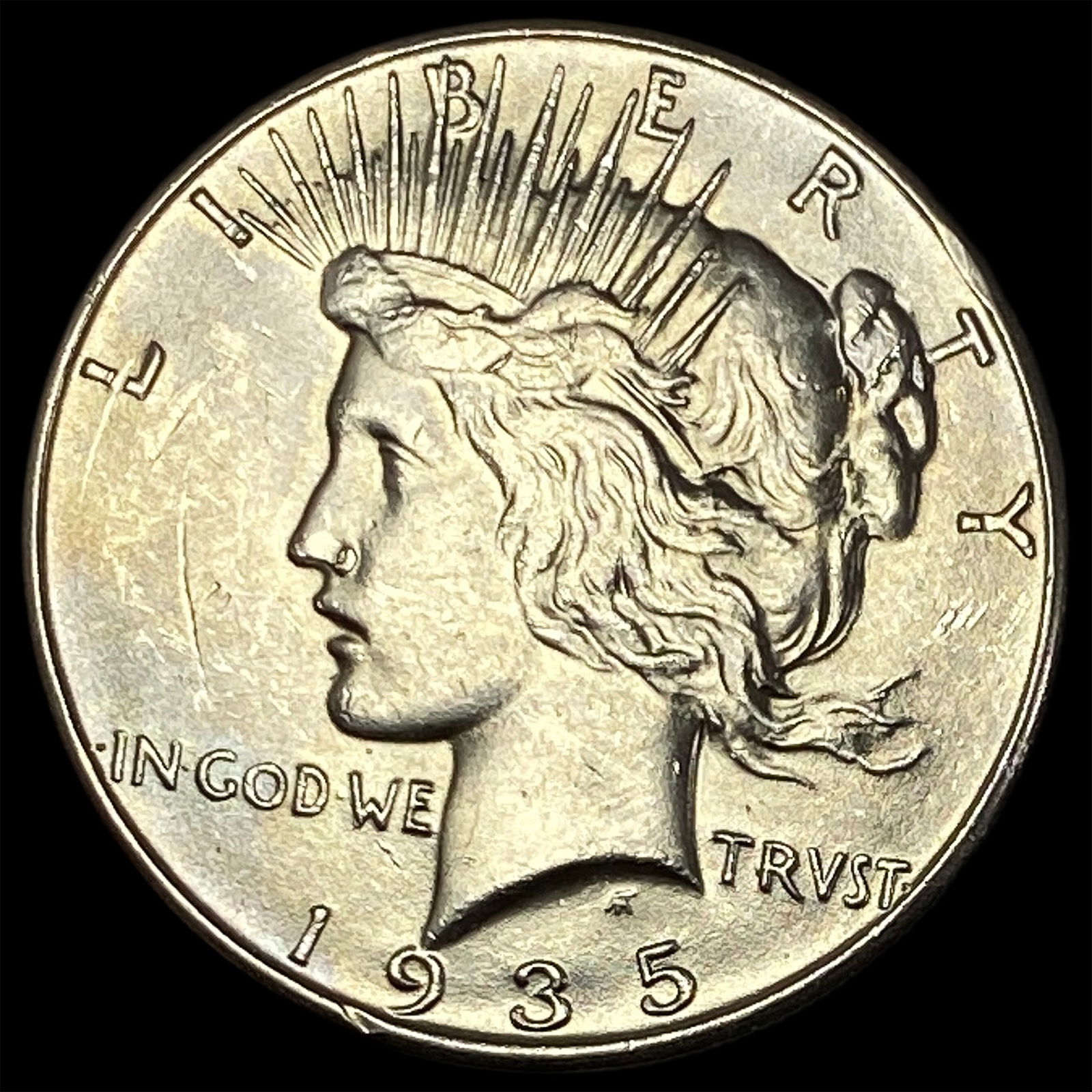 1935 Silver Peace Dollar UNCIRCULATED (1 of 2)
