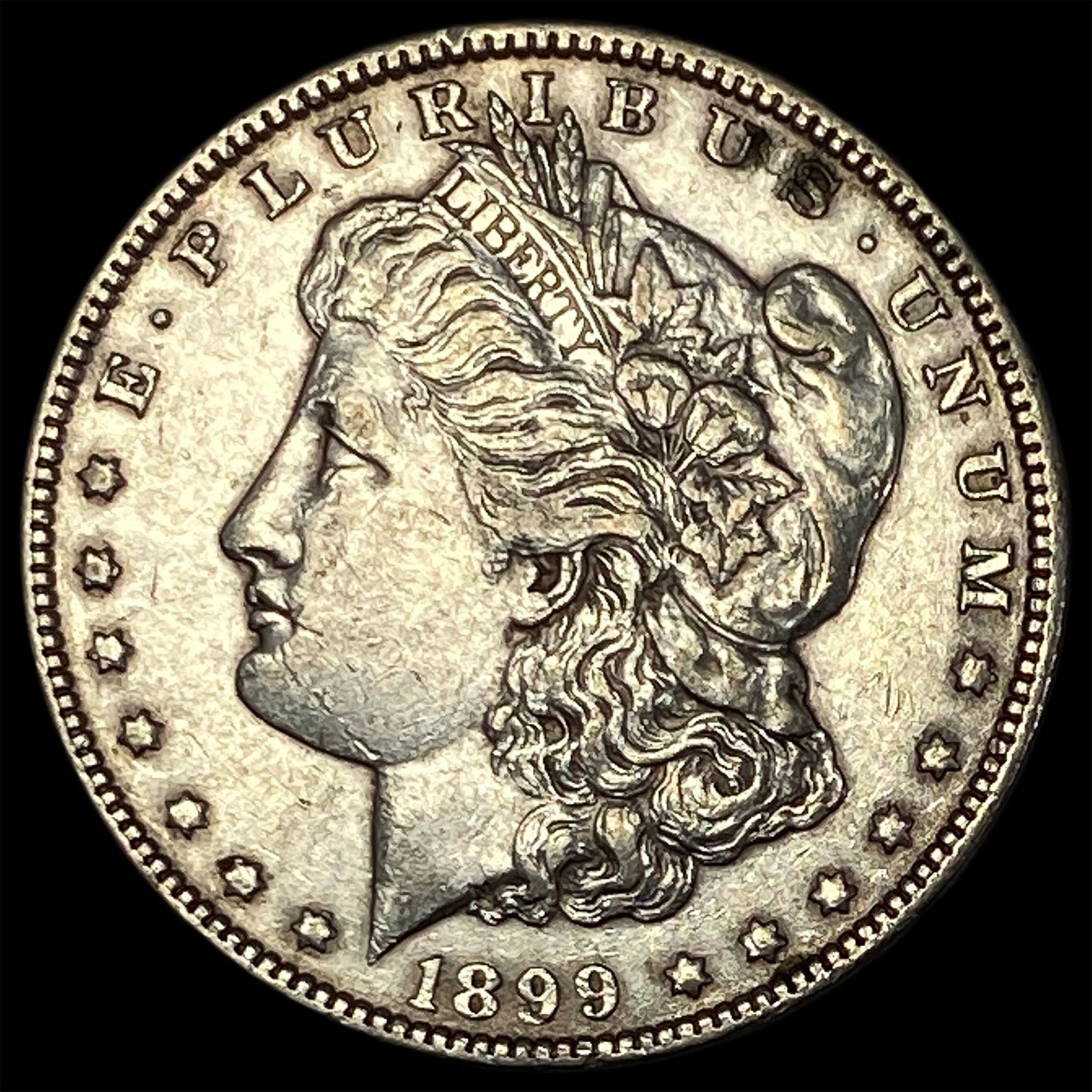 1899 Silver Morgan Dollar NEARLY UNCIRCULATED (1 of 2)