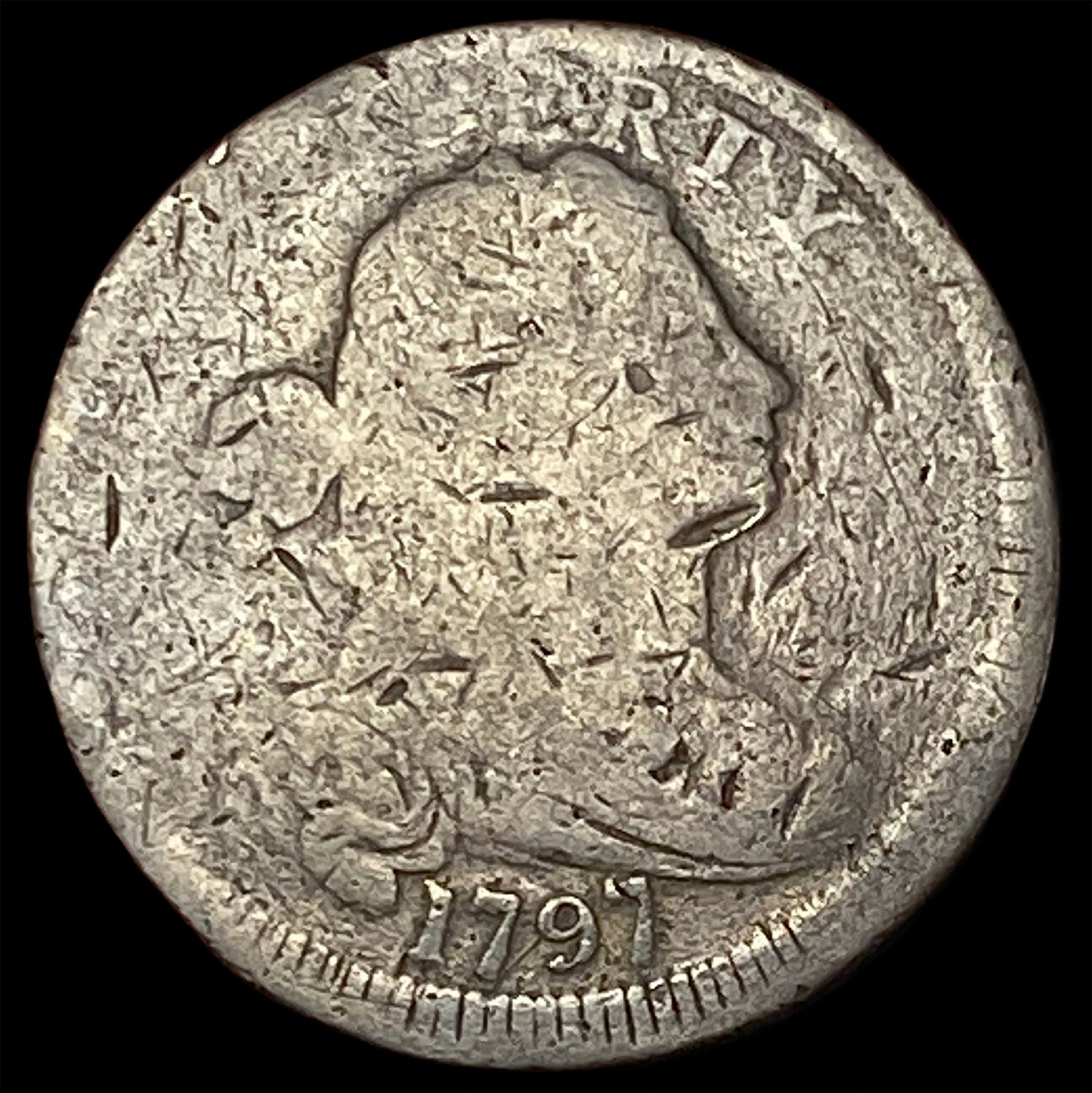 1797 Draped Bust Large Cent HIGH GRADE (1 of 2)
