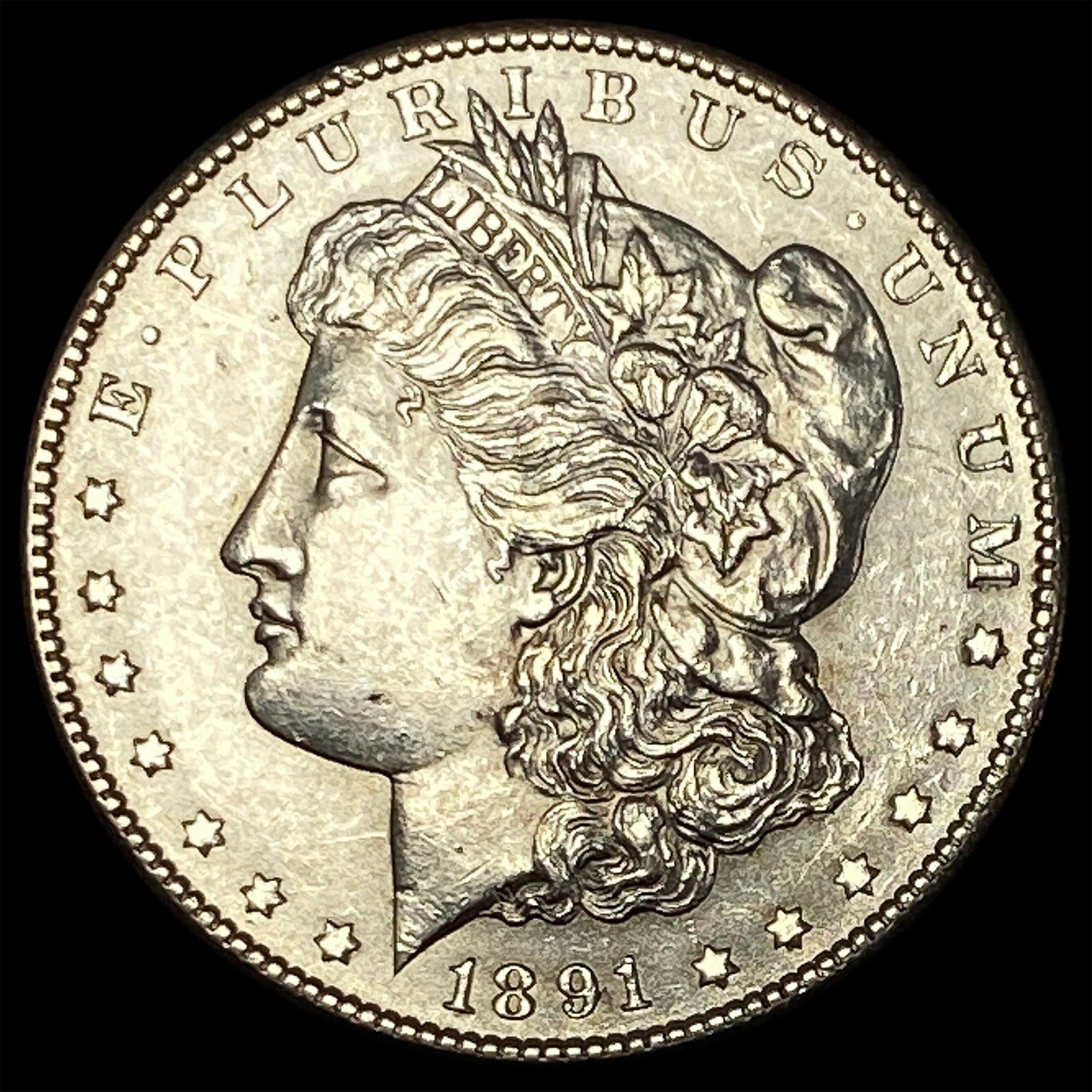 1891-S Silver Morgan Dollar UNCIRCULATED (1 of 2)