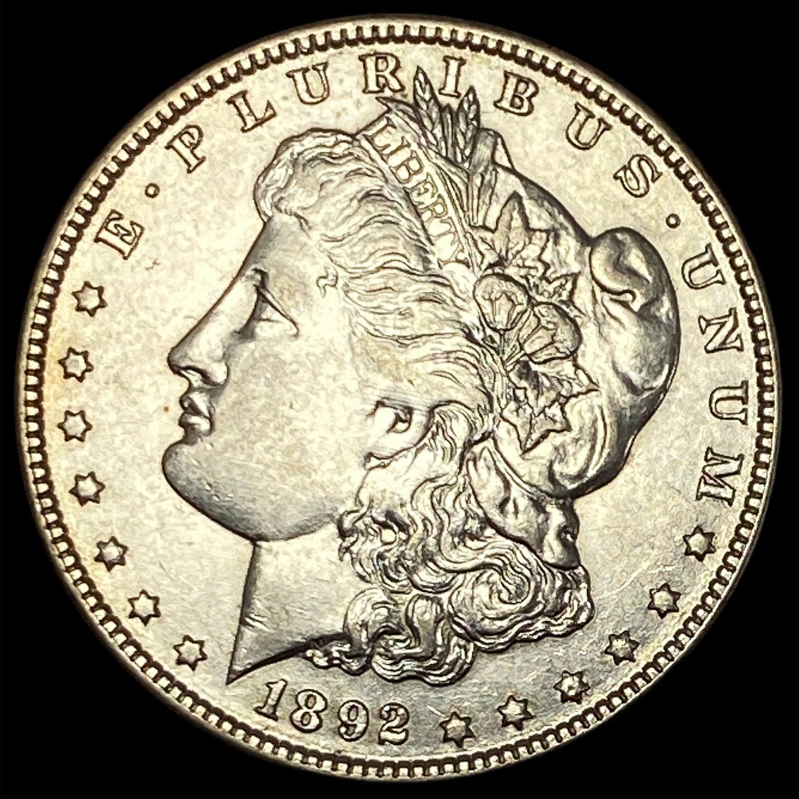 1892-O Morgan Silver Dollar CLOSELY UNCIRCULATED (1 of 2)