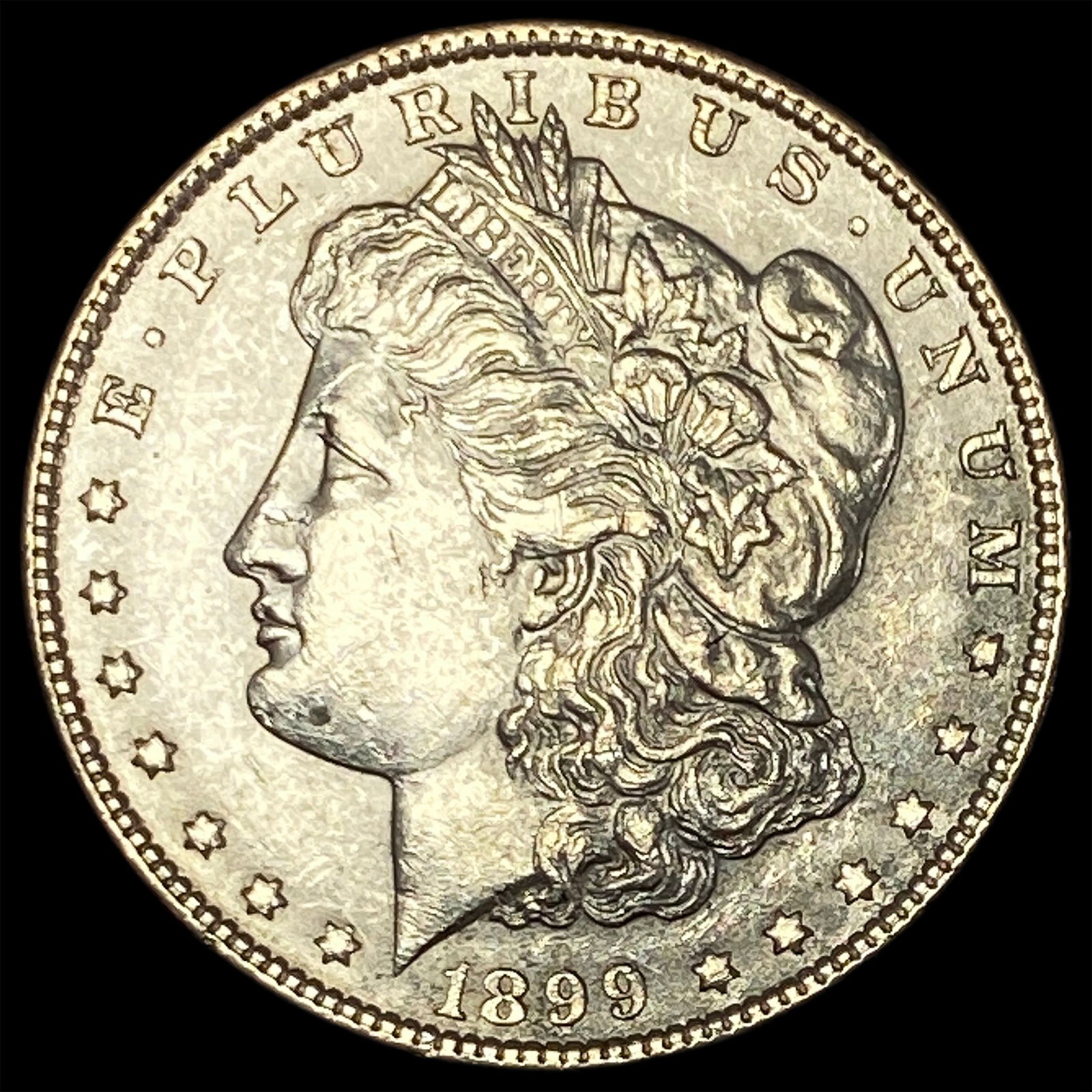 1899 Silver Morgan Dollar CHOICE AU (1 of 2)