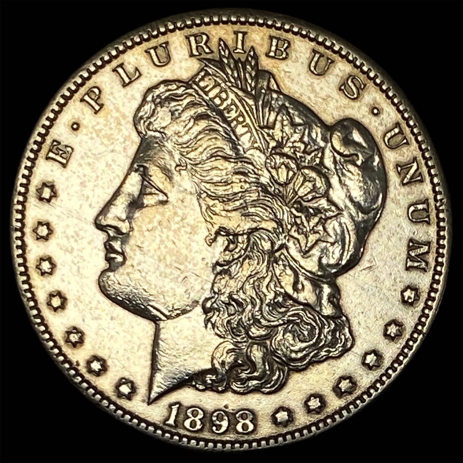 1898-S Silver Morgan Dollar HIGH GRADE (1 of 2)