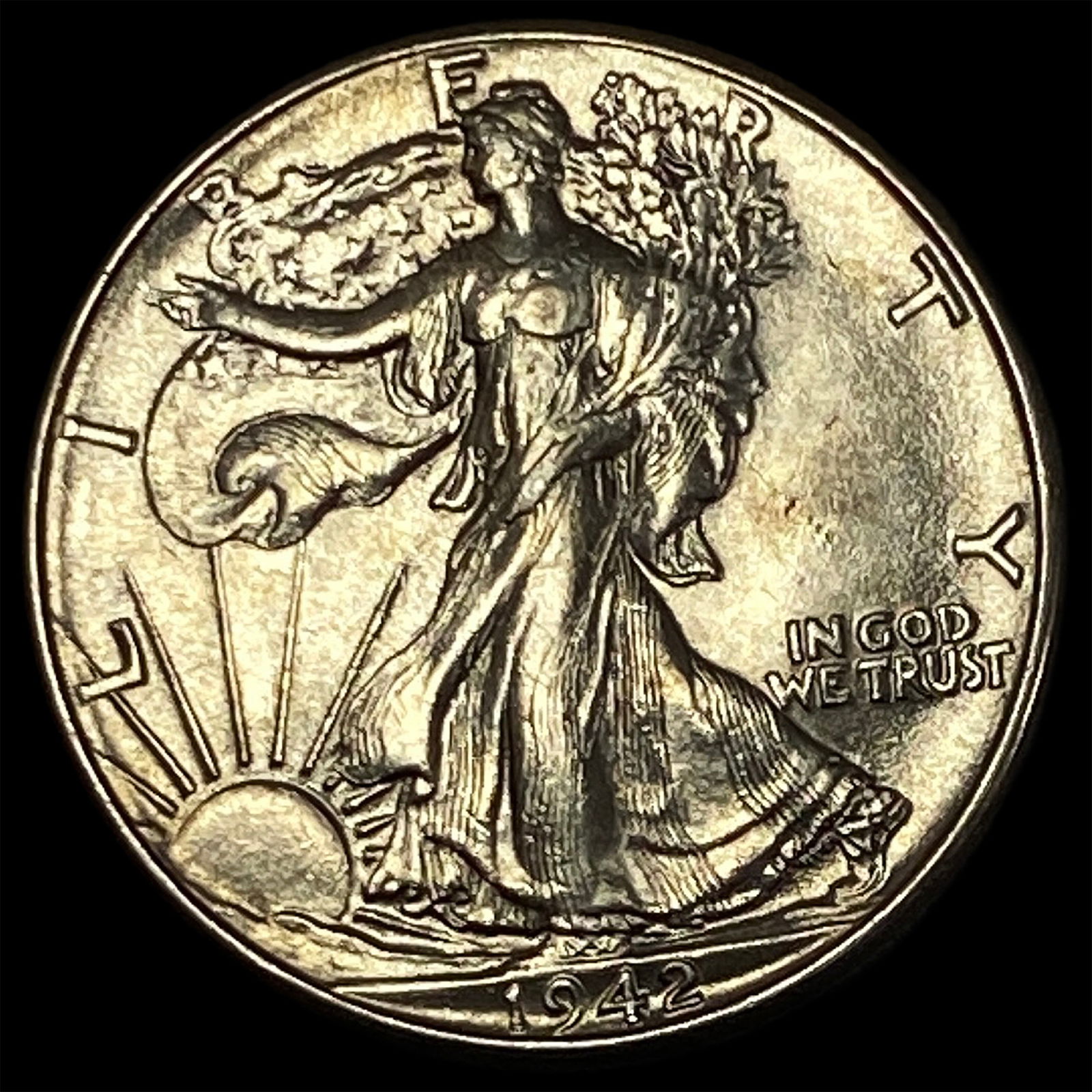 1942 Silver Half Dollar UNCIRCULATED (1 of 2)