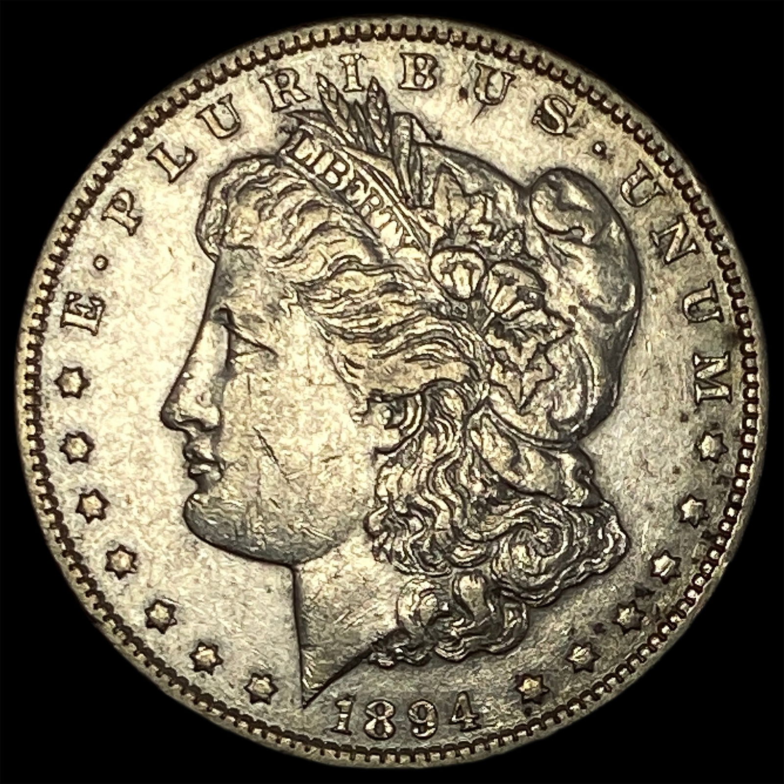 1894 Morgan Silver Dollar CLOSELY UNCIRCULATED (1 of 2)