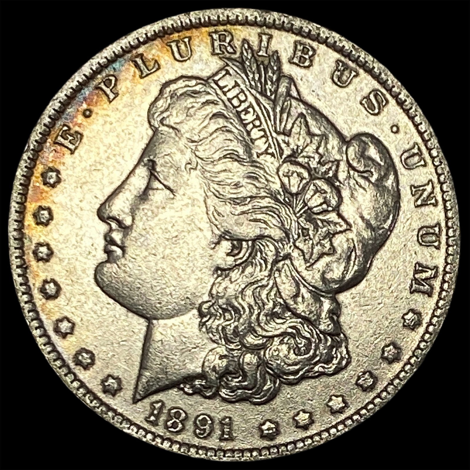 1891 Morgan Silver Dollar NEARLY UNCIRCULATED (1 of 2)