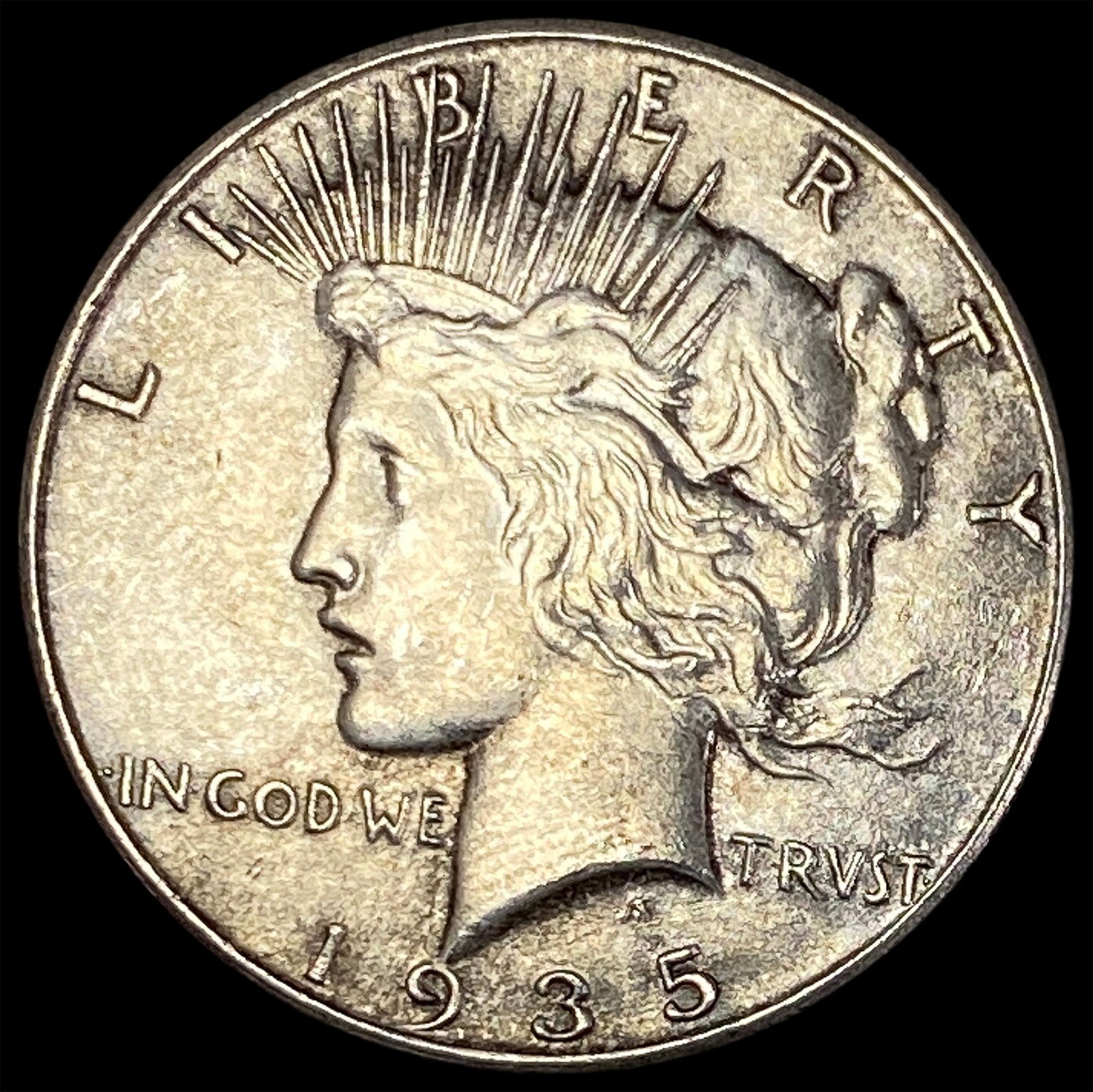 1935-S Silver Peace Dollar HIGH GRADE: 1935-S Silver Peace Dollar HIGH GRADE